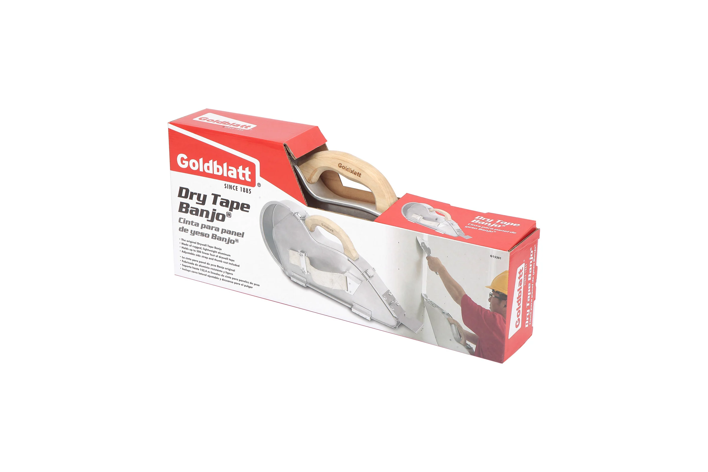 Банджо Goldblatt DRY для нанесения ленты на швы гипсокартона, максимальная длина ленты 152 м G15301