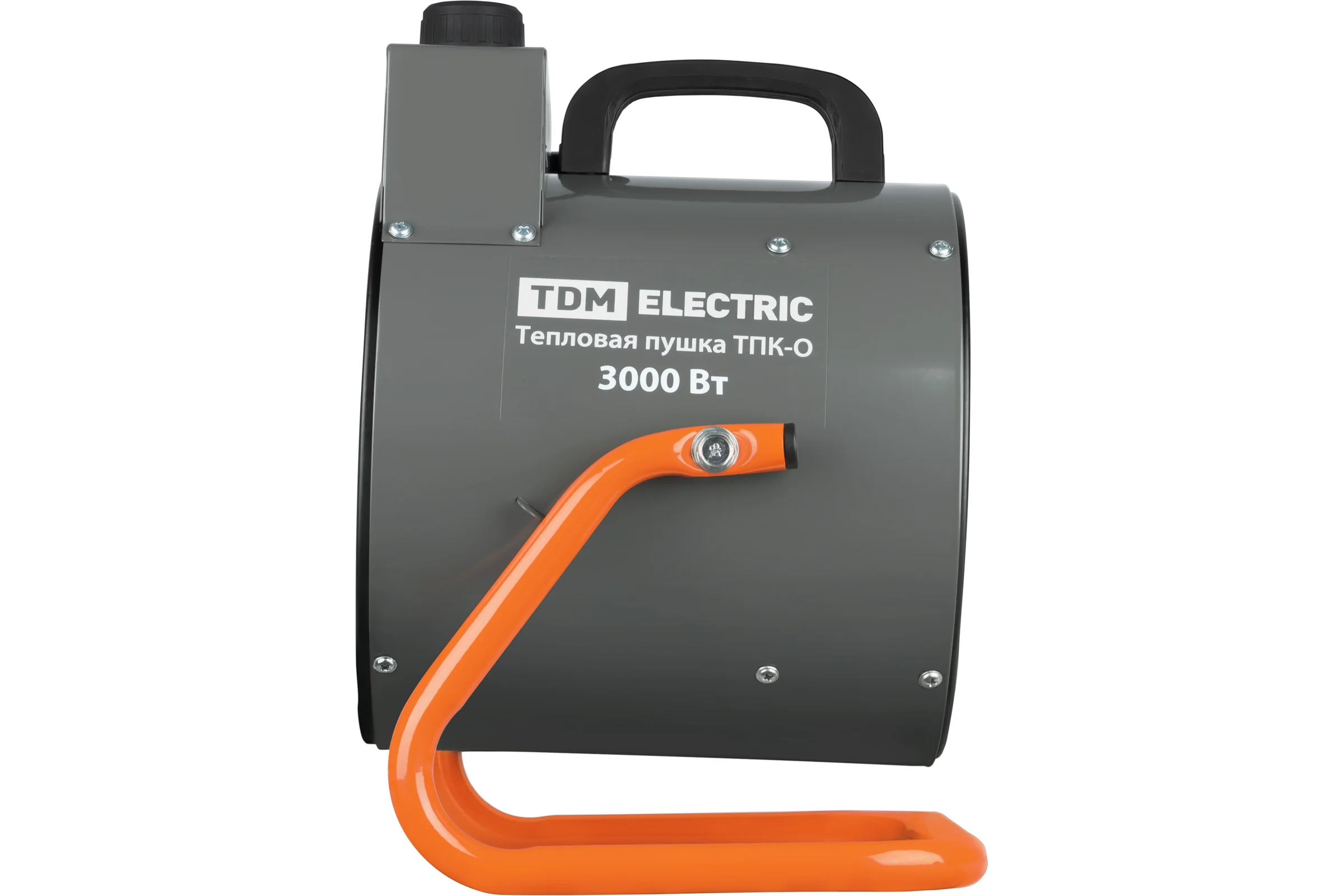 Тепловая пушка TDM ELECTRIC тпк-о, 3 квт, круглый корпус, терморегулятор, SQ2520-0110