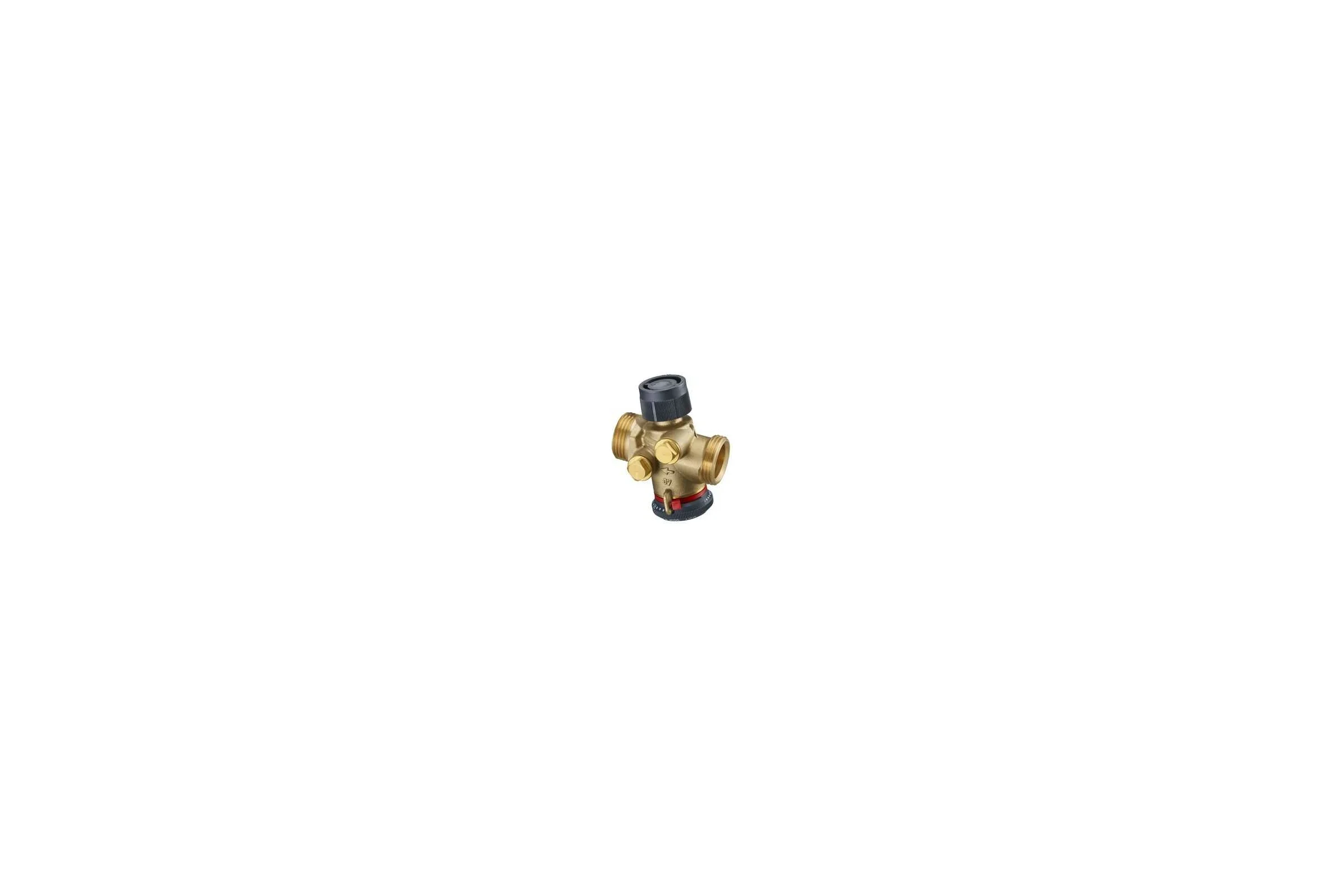Регулирующий вентиль Oventrop Cocon QTZ Ду 15, 1/2" НР, 150-1050 л/ч 1145764