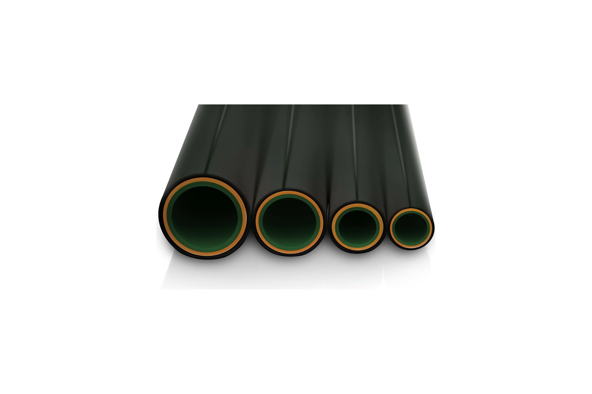 Труба Blue Ocean полипропиленовая со стекловолокном pn20/sdr7,4 - 32x4,4 UV-pro с защитой от ультрафиолета черная PPR-Fiber-G-HW(Bk)-32