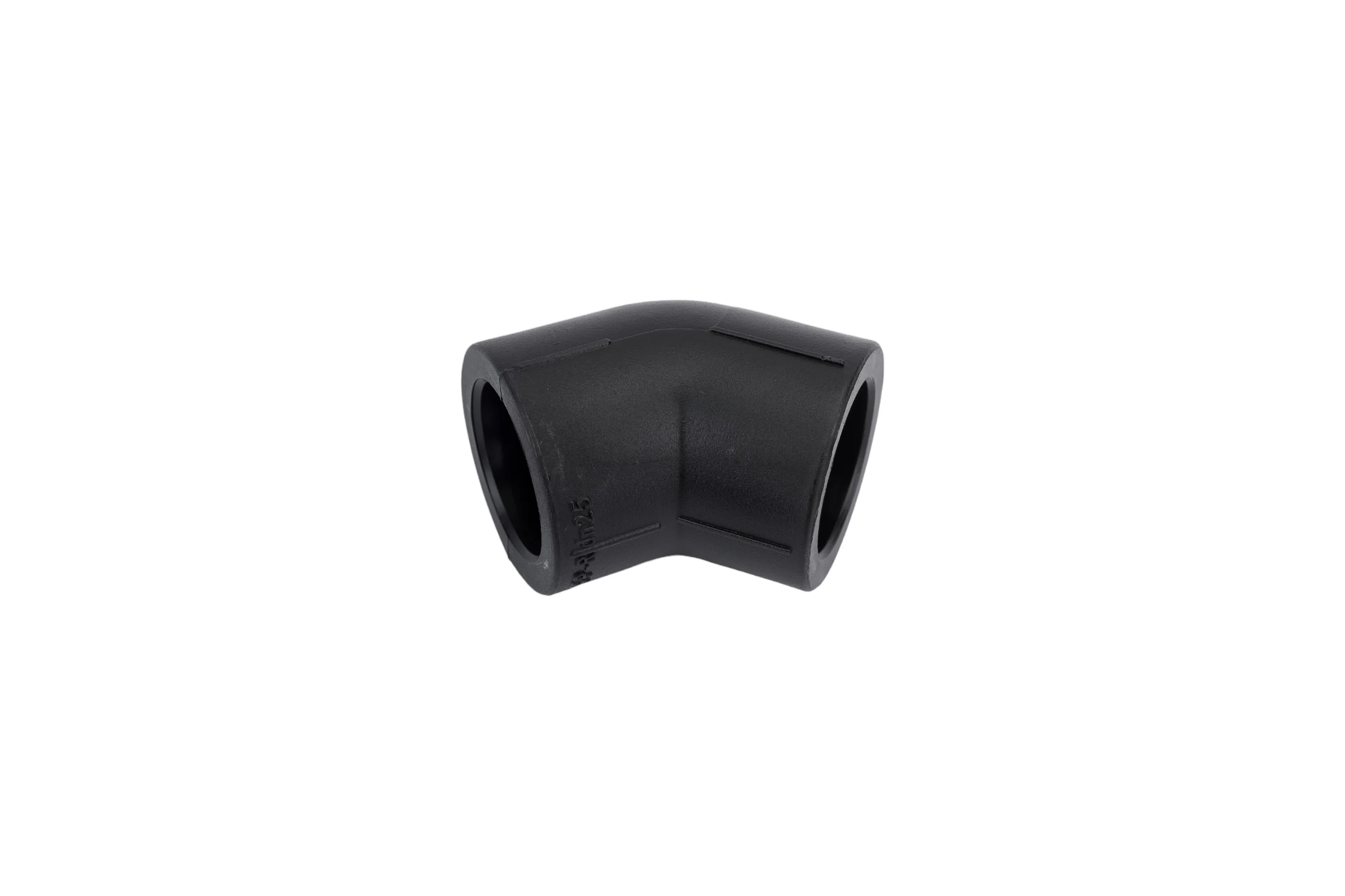 Угол Blue Ocean полипропиленовый 25x45 градусов UV-pro с защитой от ультрафиолета черный PPRF/45E-UV(Bk)-25