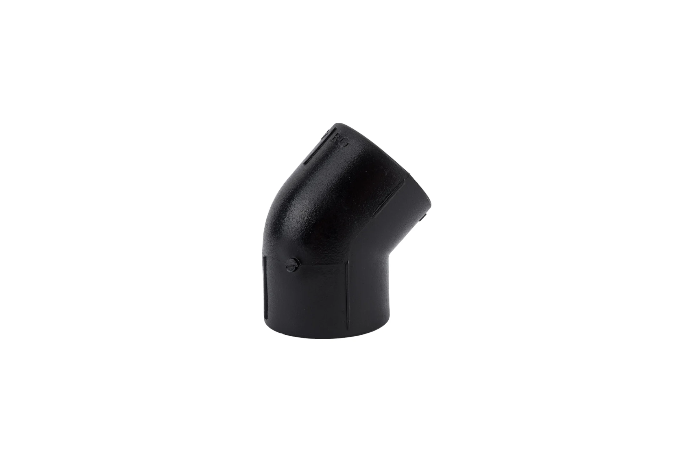 Угол Blue Ocean полипропиленовый 25x45 градусов UV-pro с защитой от ультрафиолета черный PPRF/45E-UV(Bk)-25