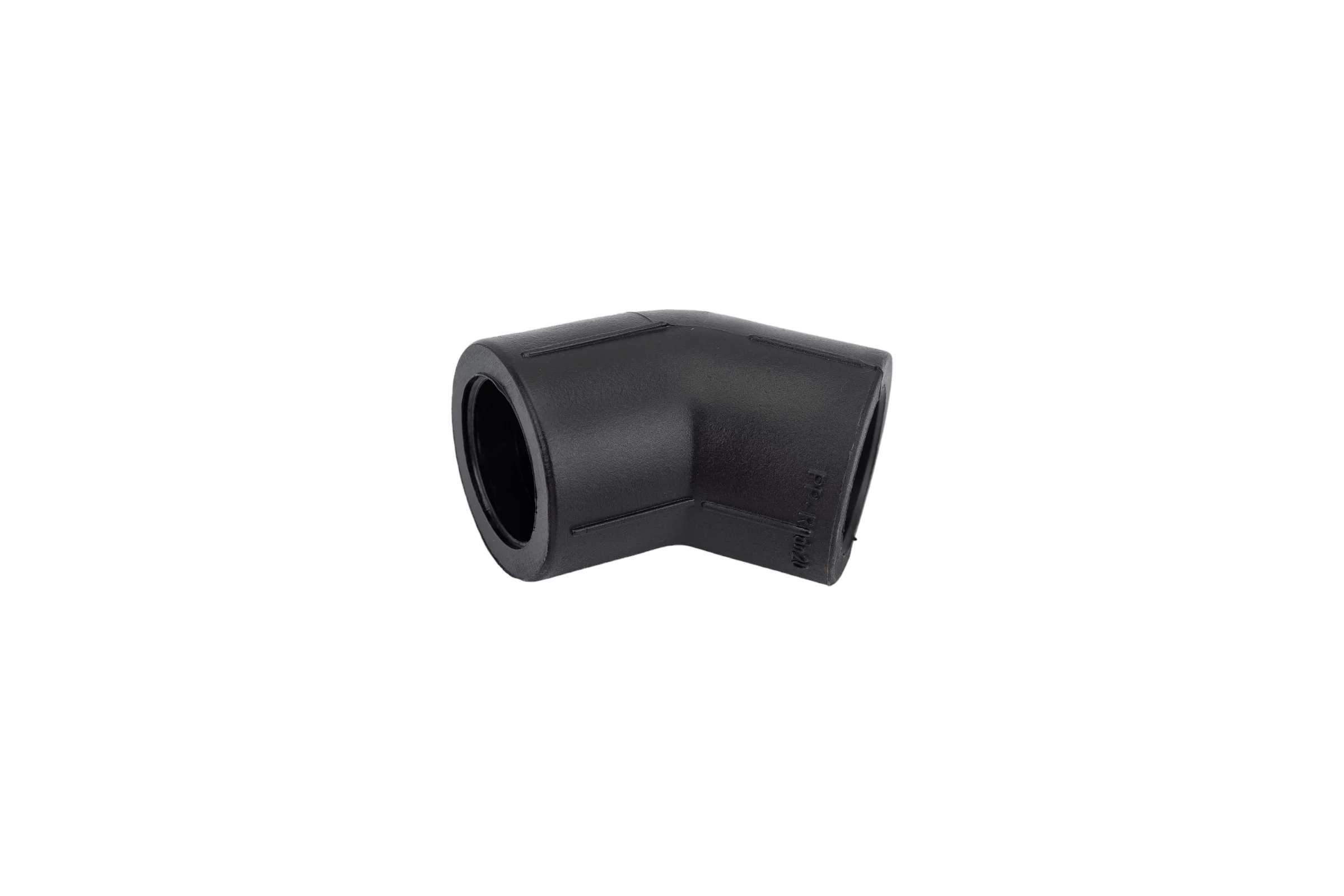 Угол Blue Ocean полипропиленовый 20x45 градусов UV-pro с защитой от ультрафиолета черный PPRF/45E-UV(Bk)-20