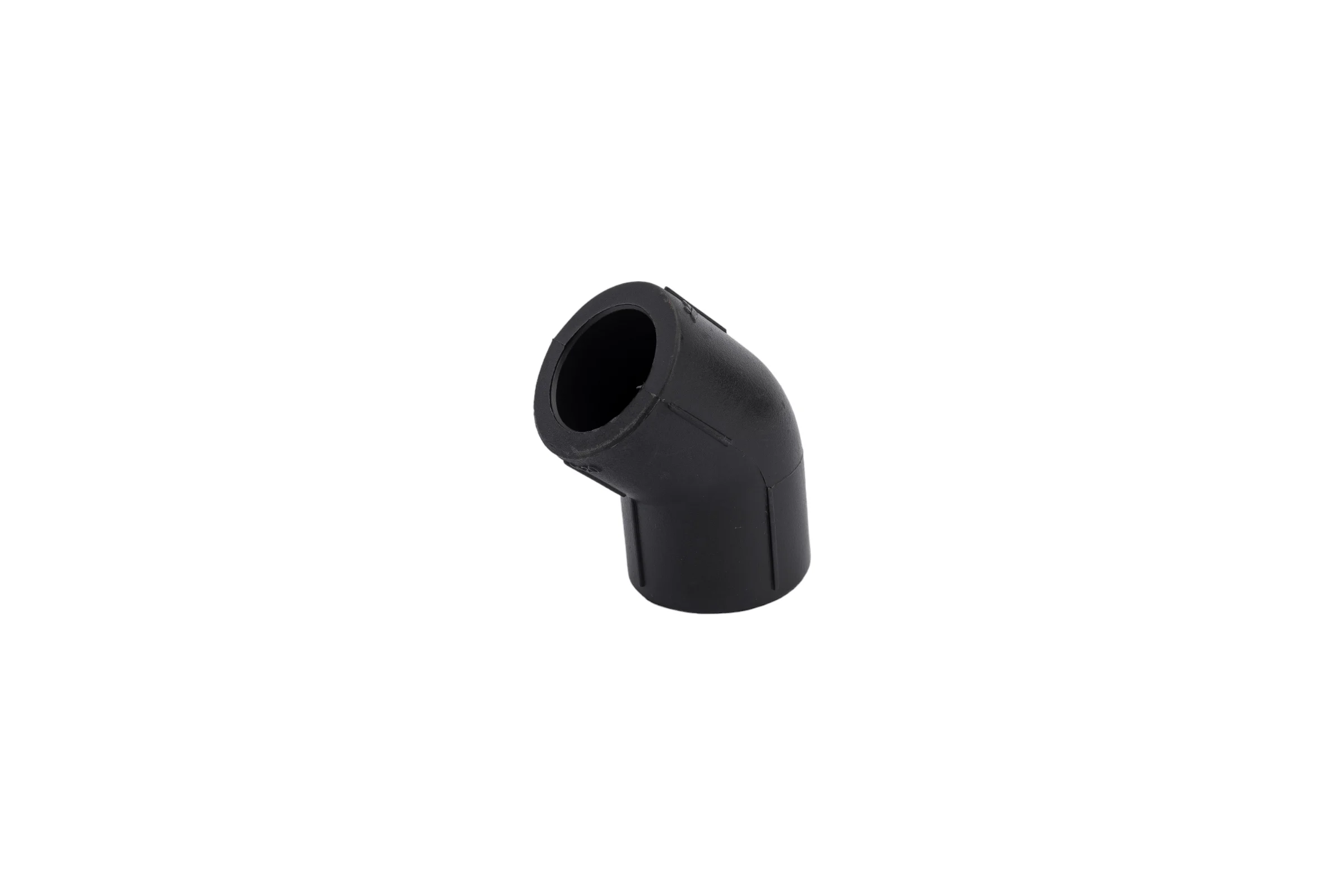Угол Blue Ocean полипропиленовый 20x45 градусов UV-pro с защитой от ультрафиолета черный PPRF/45E-UV(Bk)-20