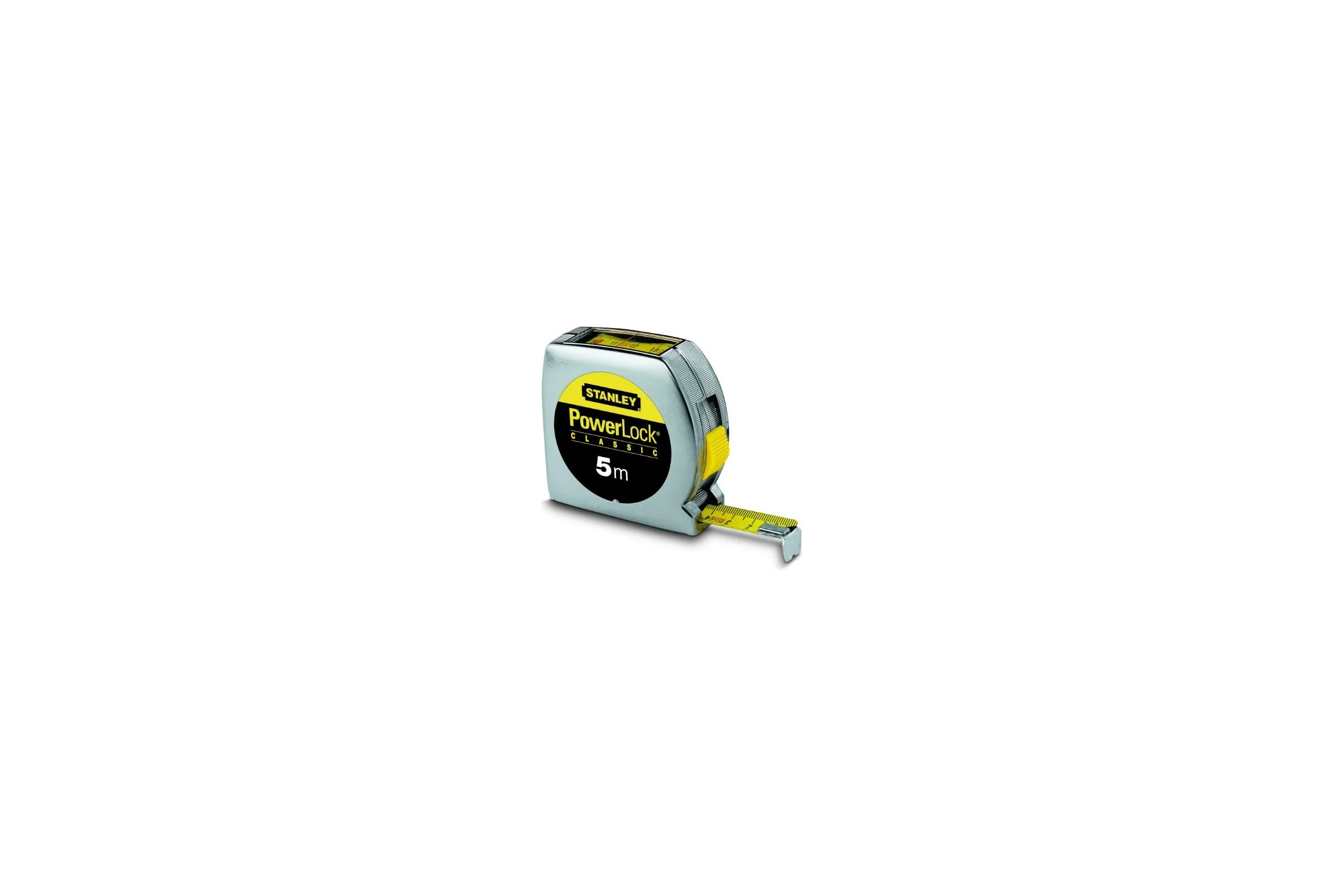 Рулетка с окном 5 м Stanley POWERLOCK 0-33-932