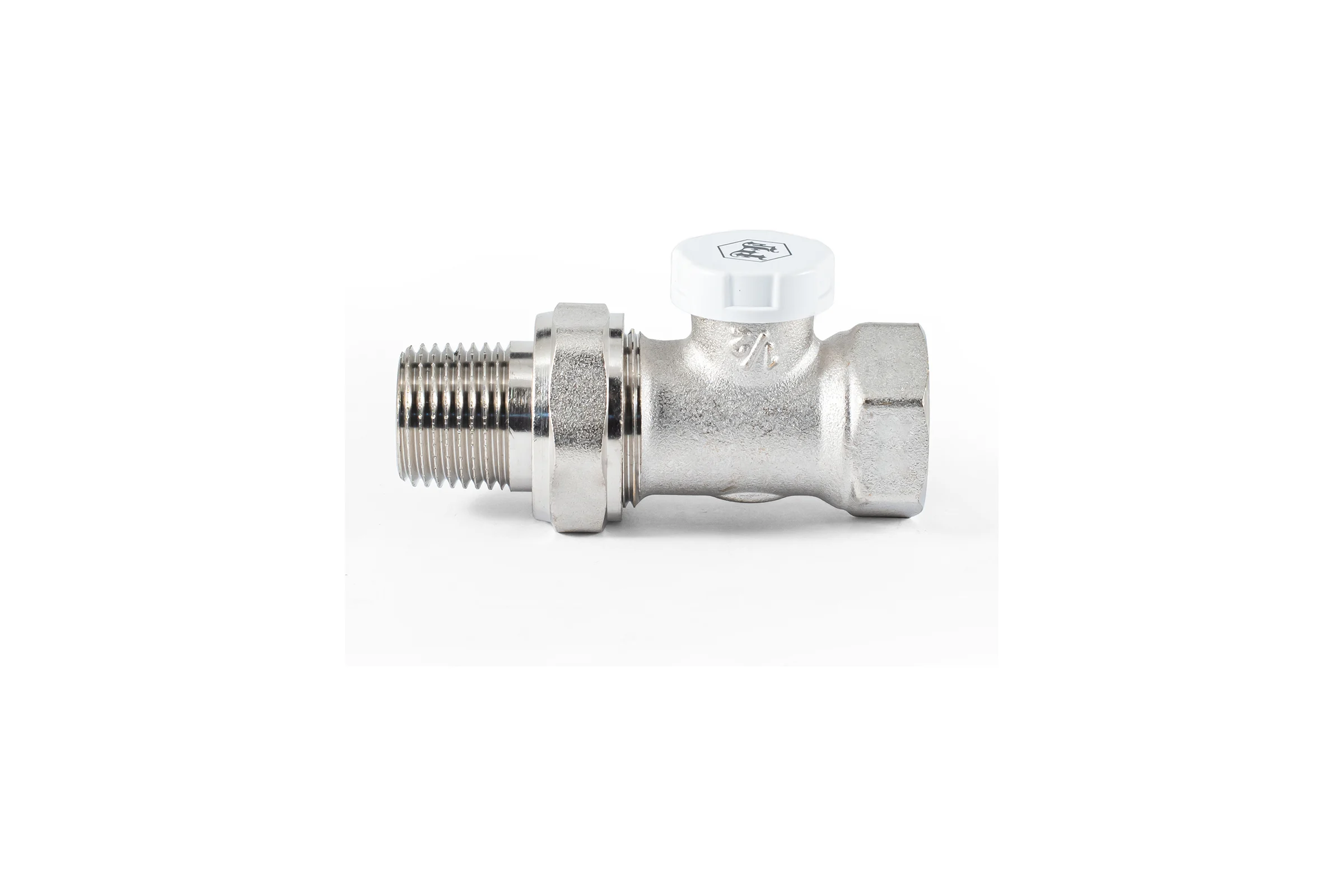 Настроечный клапан радиатора PROFACTOR прямой 1/2 PF RVS 376