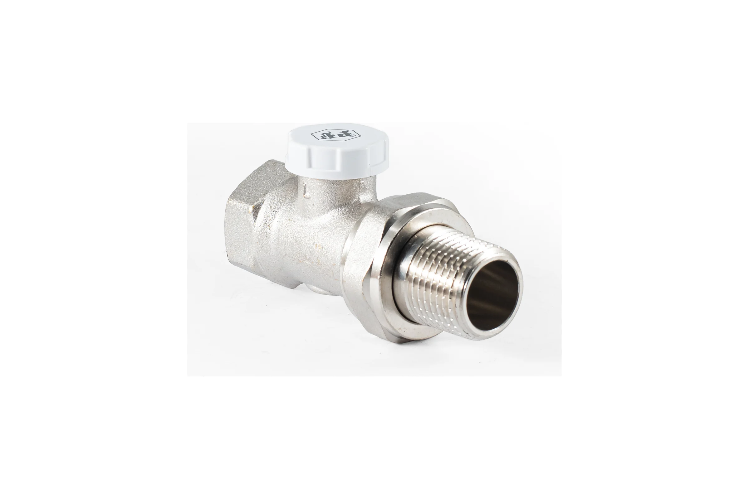 Настроечный клапан радиатора PROFACTOR прямой 1/2 PF RVS 376