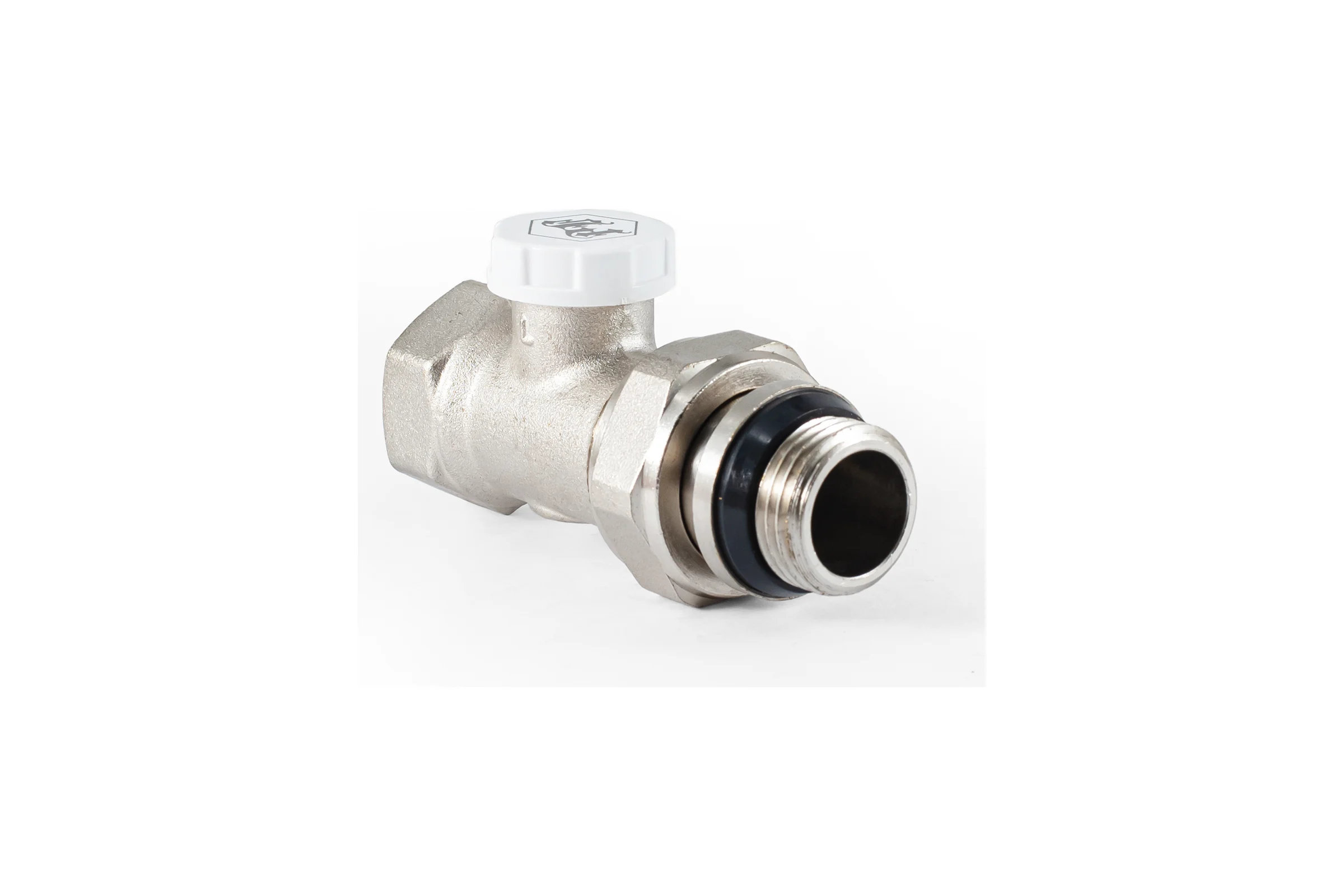 Настроечный клапан радиатора PROFACTOR прямой с уплотнением 1/2 PF RVS 376UR