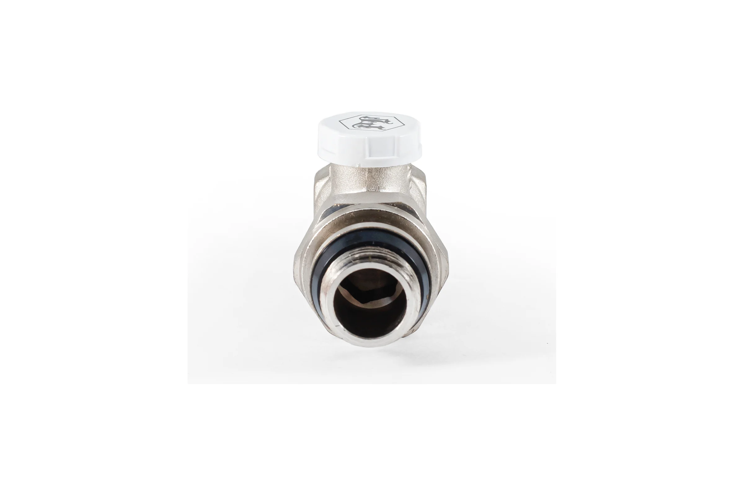 Настроечный клапан радиатора PROFACTOR прямой с уплотнением 1/2 PF RVS 376UR