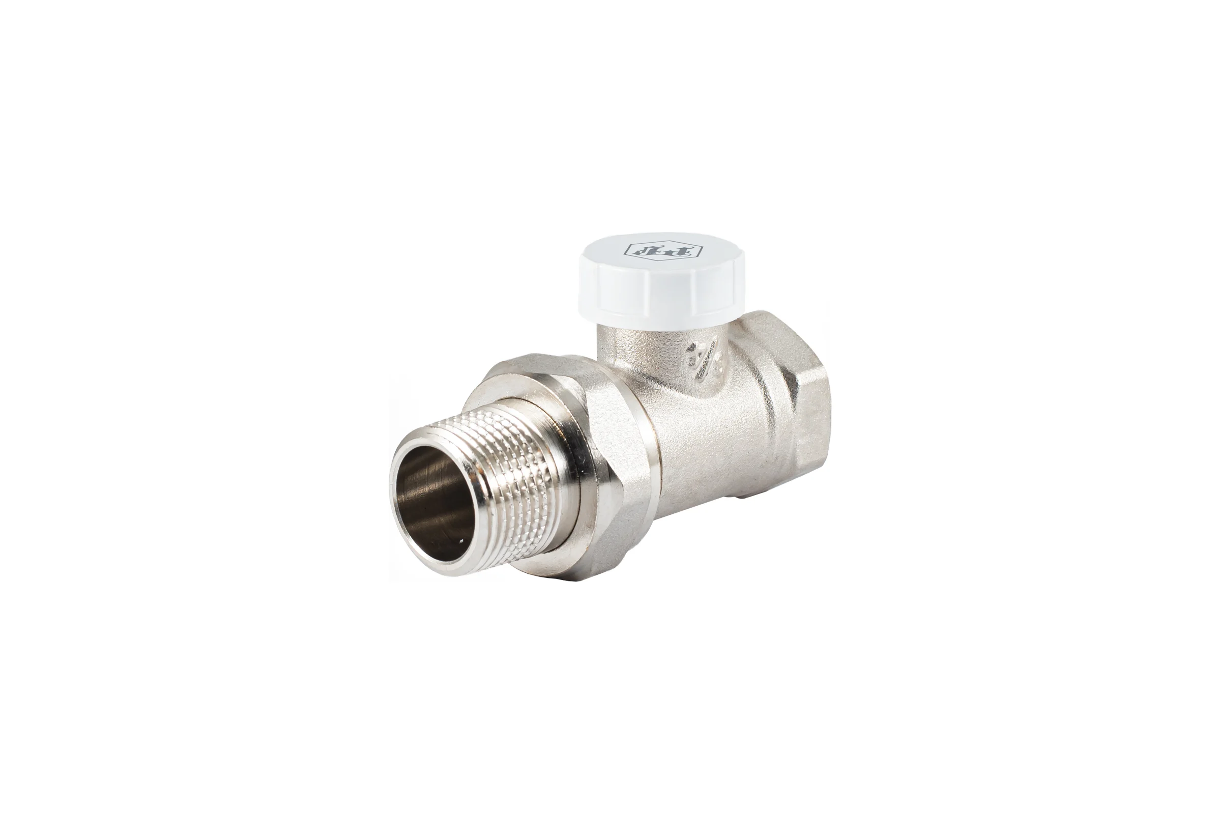 Настроечный клапан радиатора PROFACTOR прямой 3/4 PF RVS 377