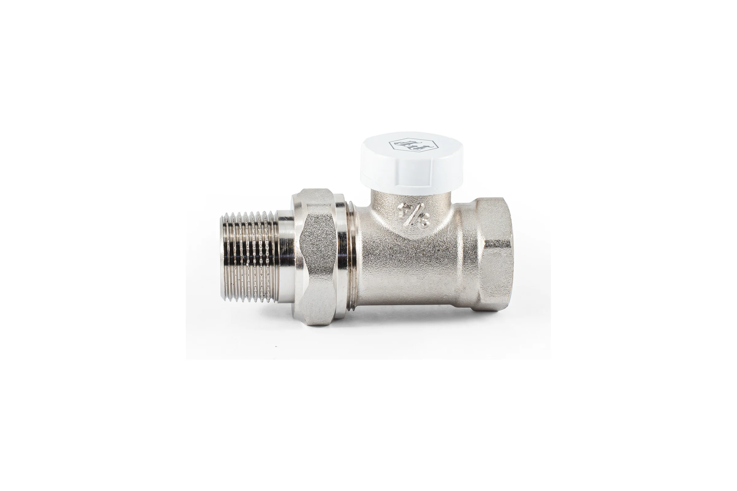 Настроечный клапан радиатора PROFACTOR прямой 3/4 PF RVS 377