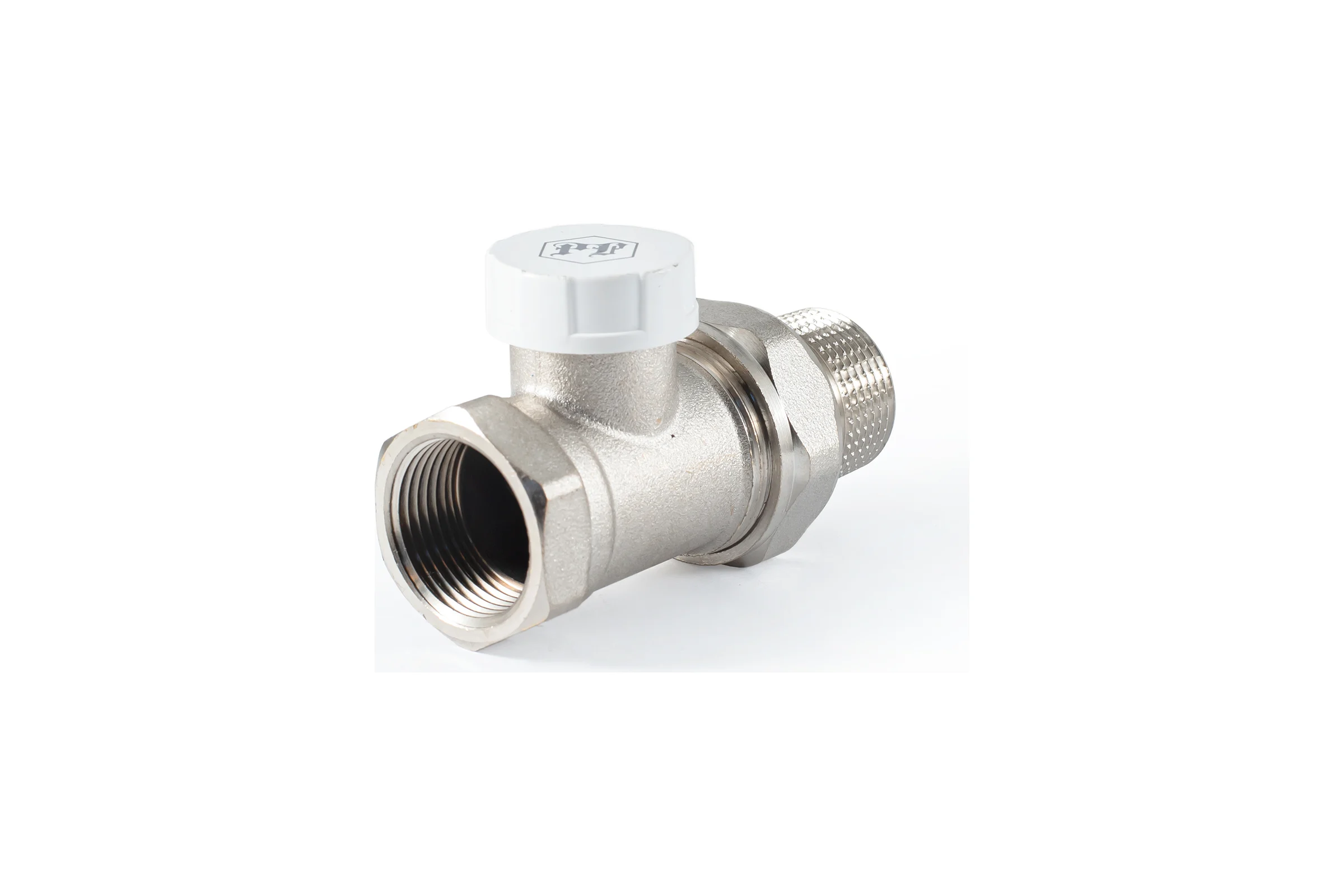 Настроечный клапан радиатора PROFACTOR прямой 3/4 PF RVS 377