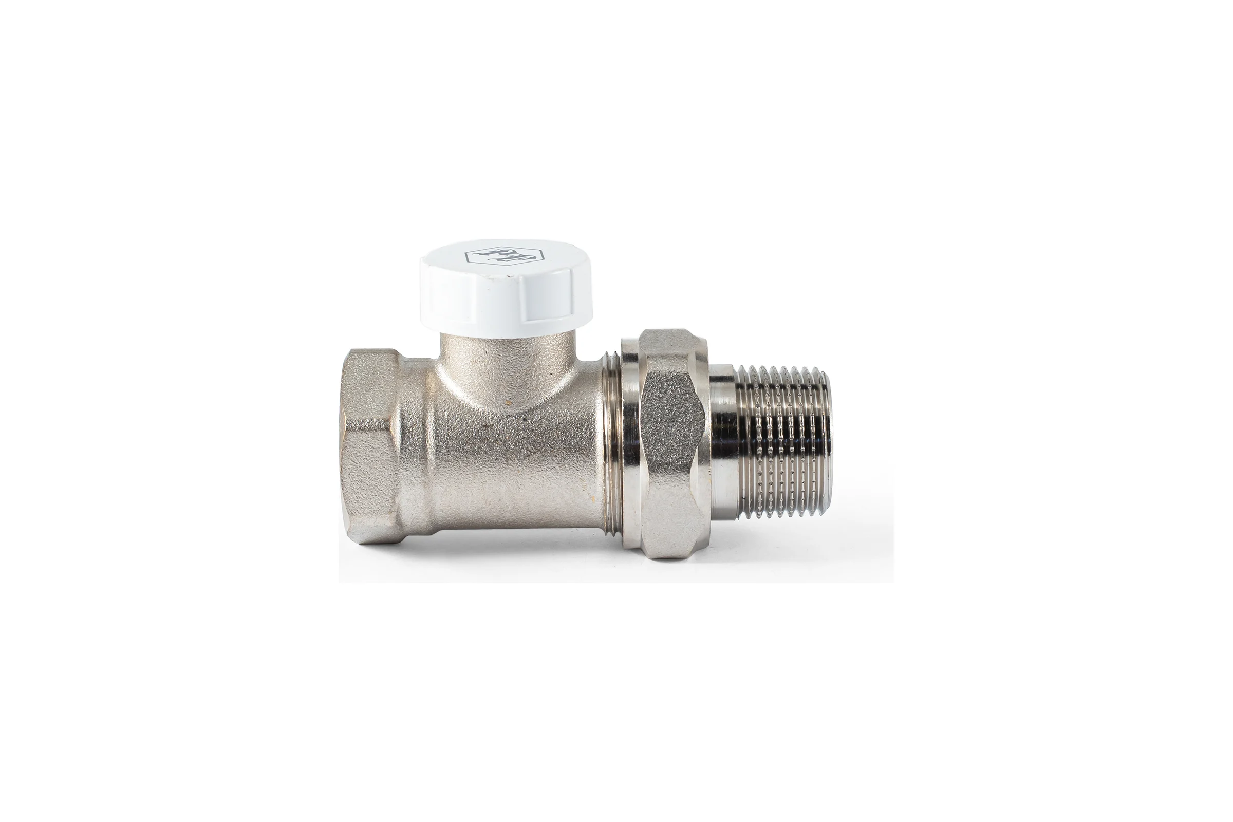 Настроечный клапан радиатора PROFACTOR прямой 3/4 PF RVS 377
