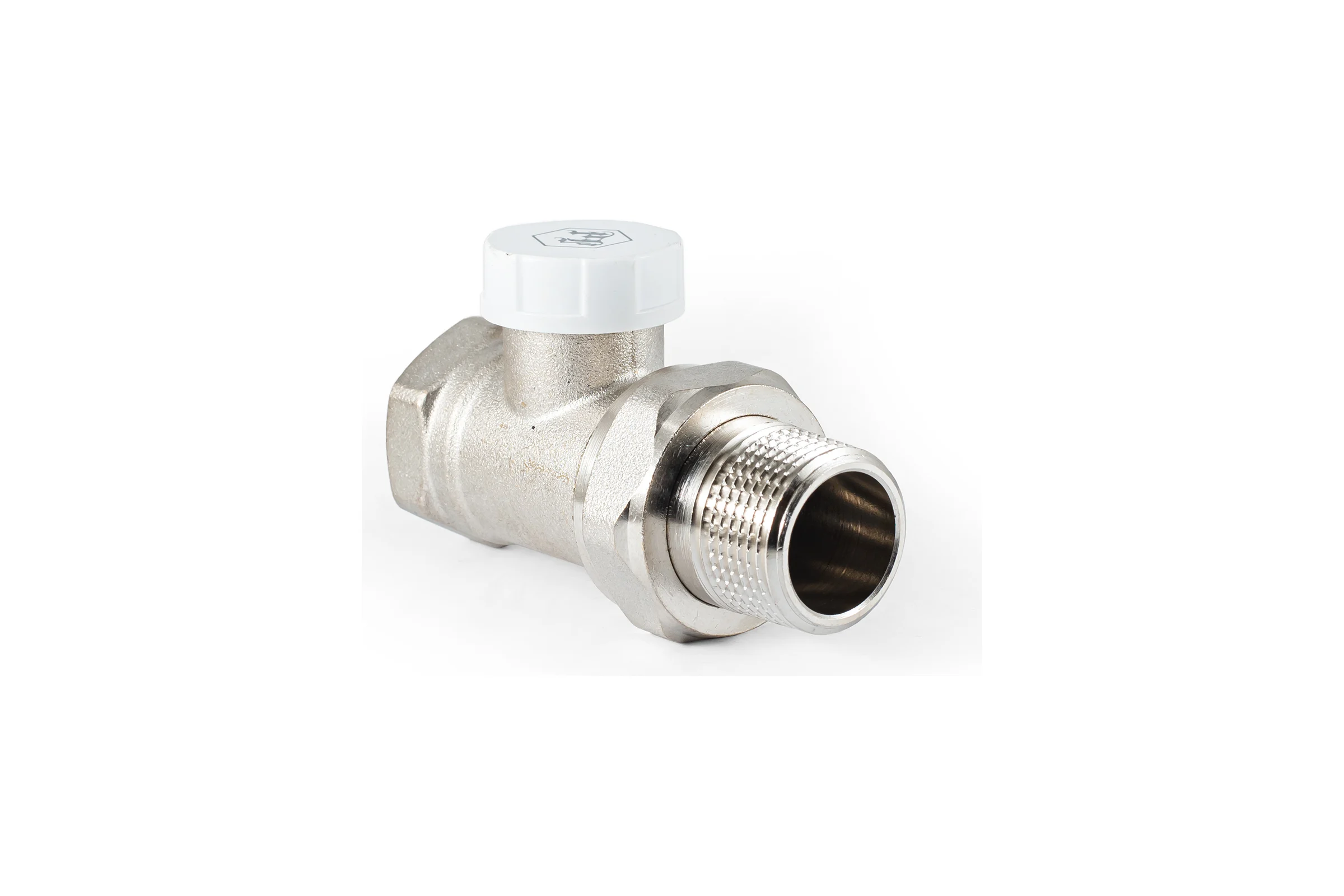 Настроечный клапан радиатора PROFACTOR прямой 3/4 PF RVS 377