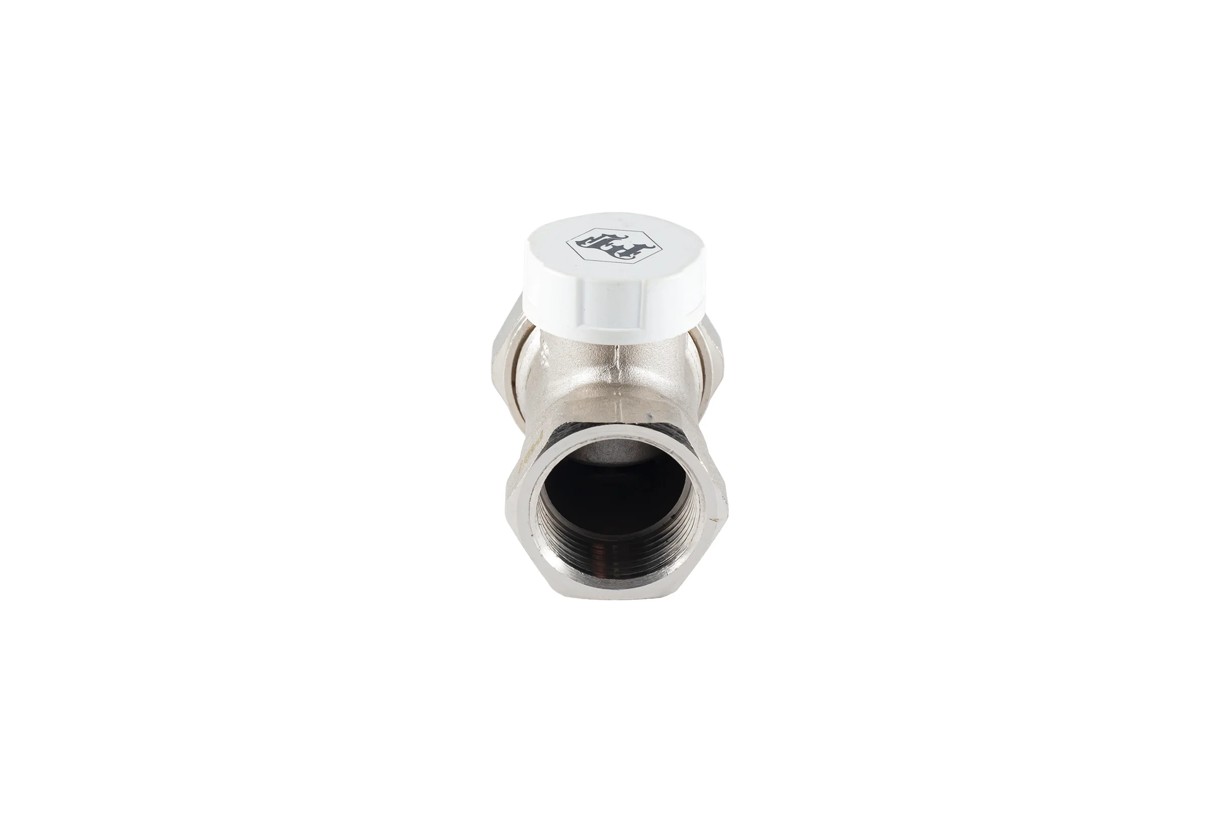 Настроечный клапан радиатора PROFACTOR прямой с уплотнением 3/4 PF RVS 377UR