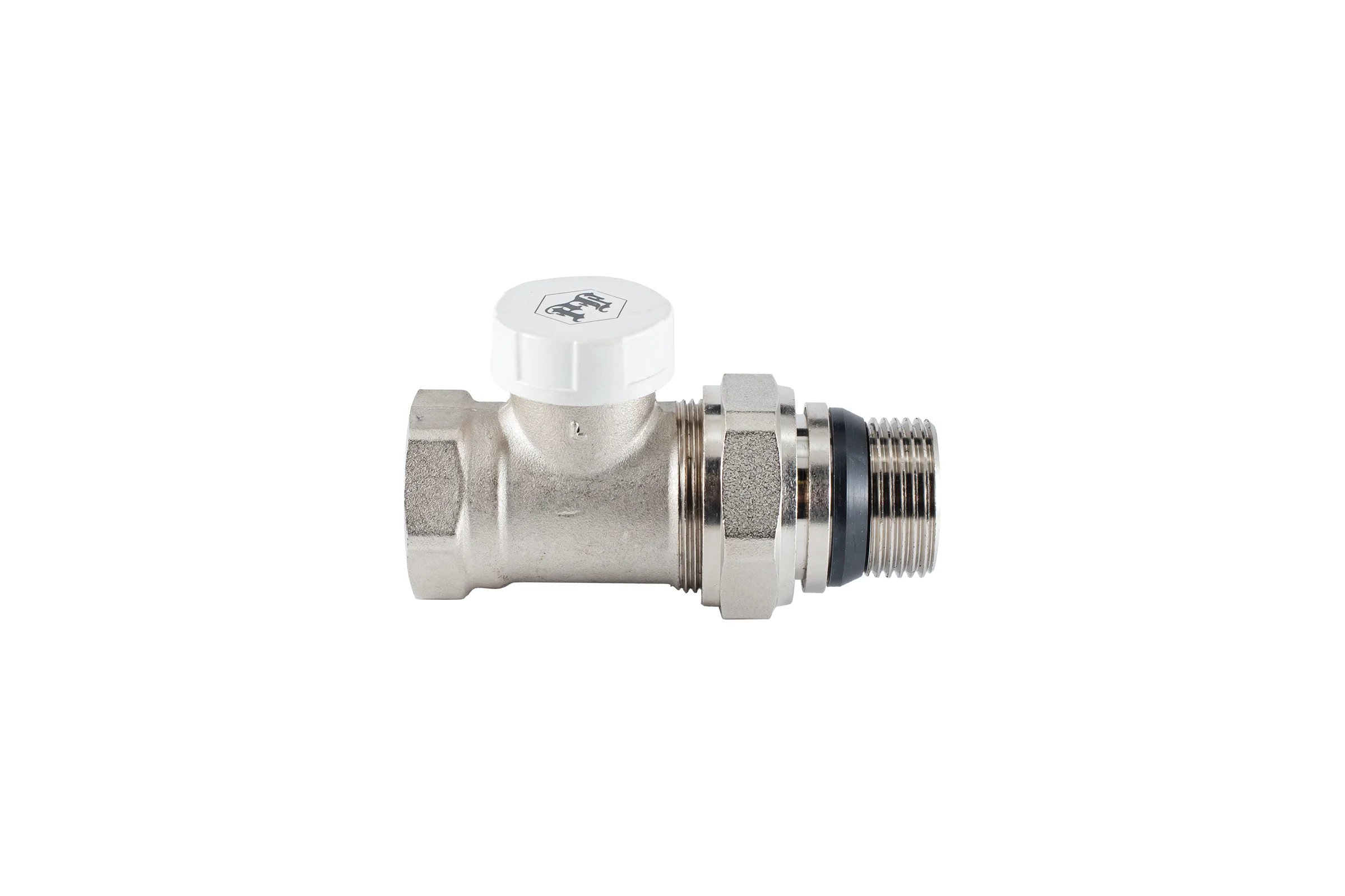Настроечный клапан радиатора PROFACTOR прямой с уплотнением 3/4 PF RVS 377UR
