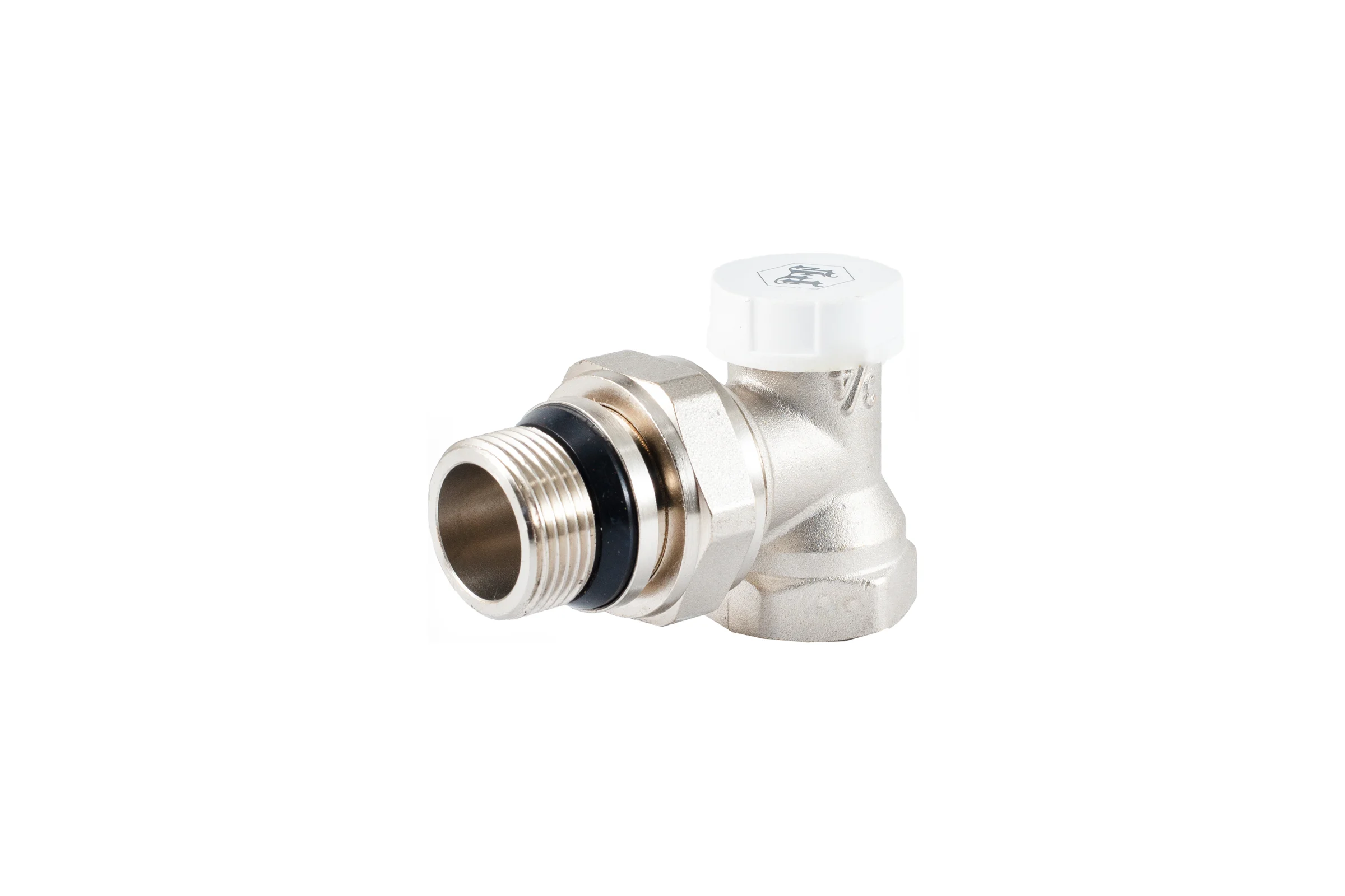 Настроечный клапан радиатора PROFACTOR угловой с уплотнением 3/4 PF RVA 379UR