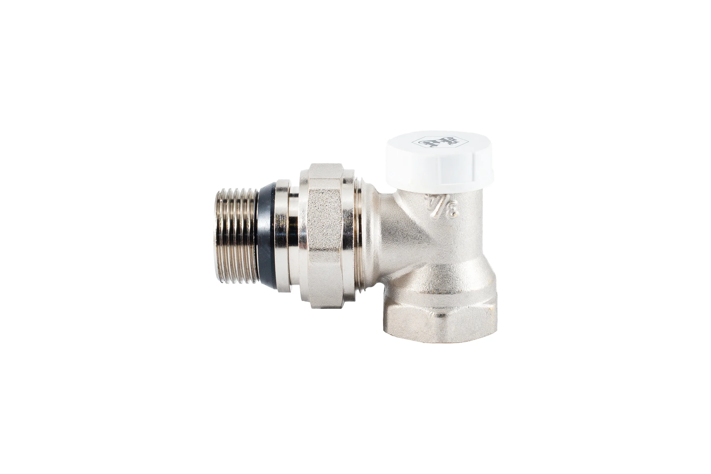 Настроечный клапан радиатора PROFACTOR угловой с уплотнением 3/4 PF RVA 379UR