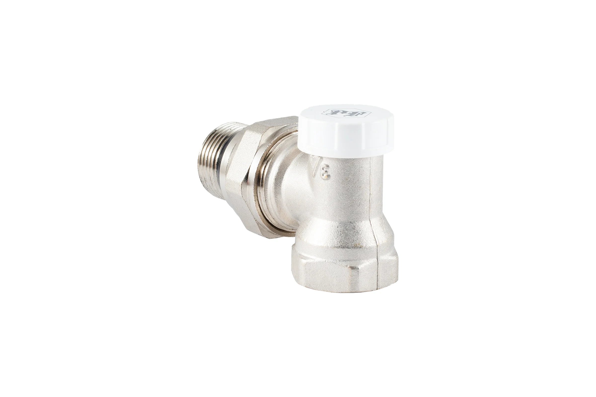 Настроечный клапан радиатора PROFACTOR угловой с уплотнением 3/4 PF RVA 379UR