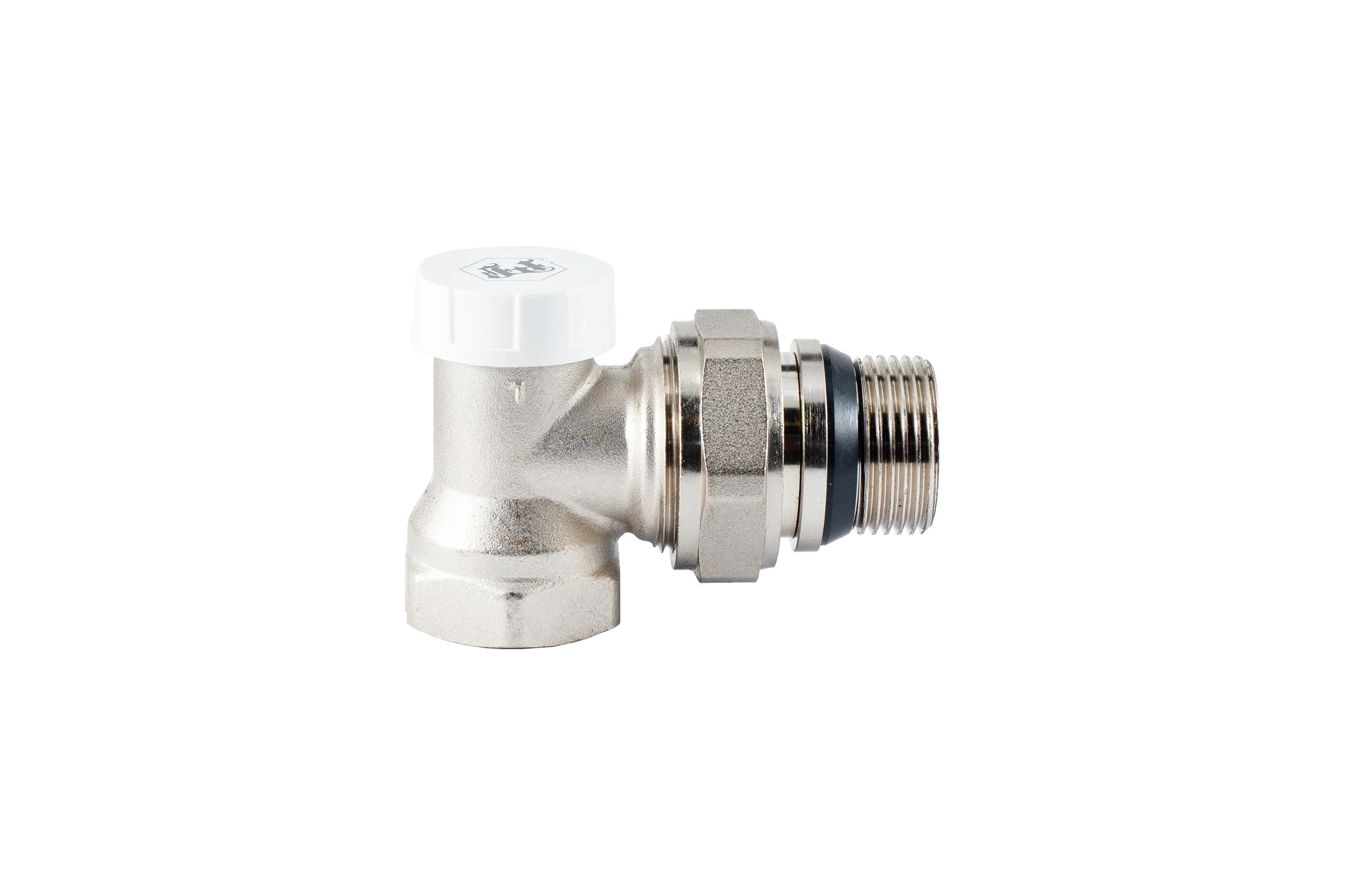 Настроечный клапан радиатора PROFACTOR угловой с уплотнением 3/4 PF RVA 379UR