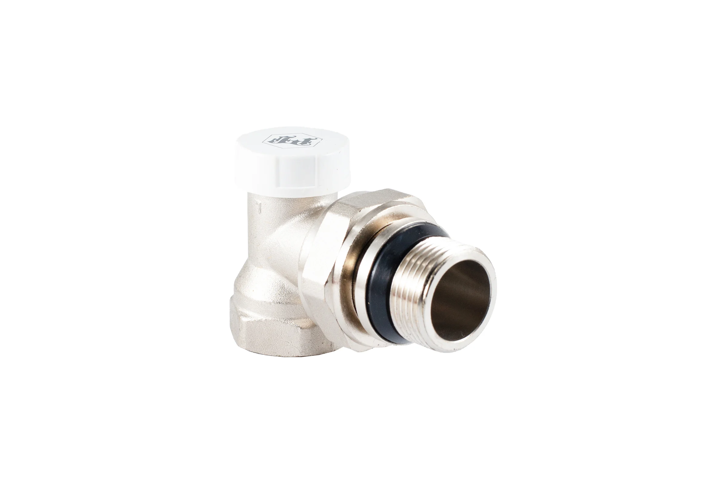 Настроечный клапан радиатора PROFACTOR угловой с уплотнением 3/4 PF RVA 379UR