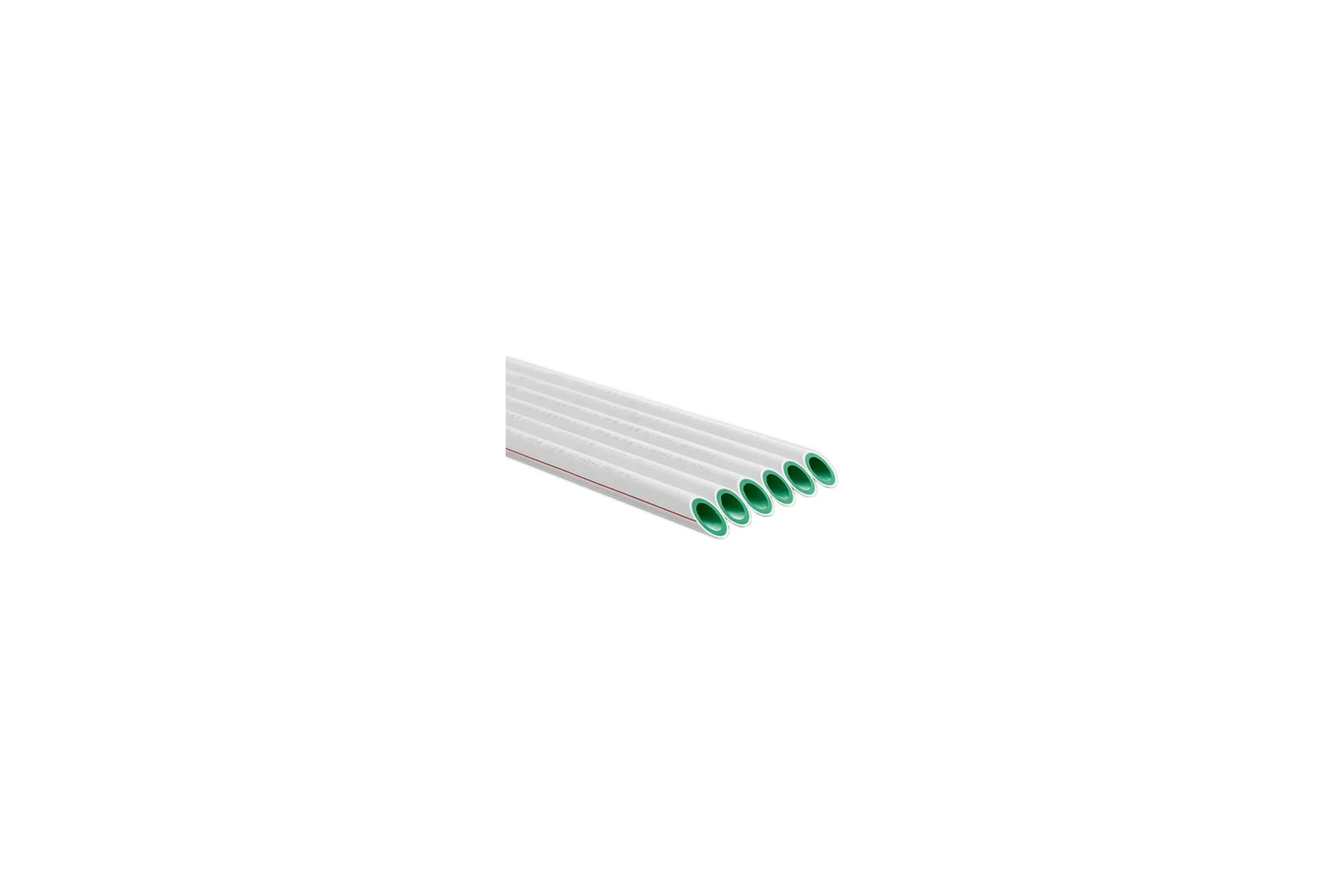 Труба RIIFO Alba PP-R/PP-R PN 25 SDR 6/S, 2.5, 50x8.3 отрезок 4 м белая 1100046731