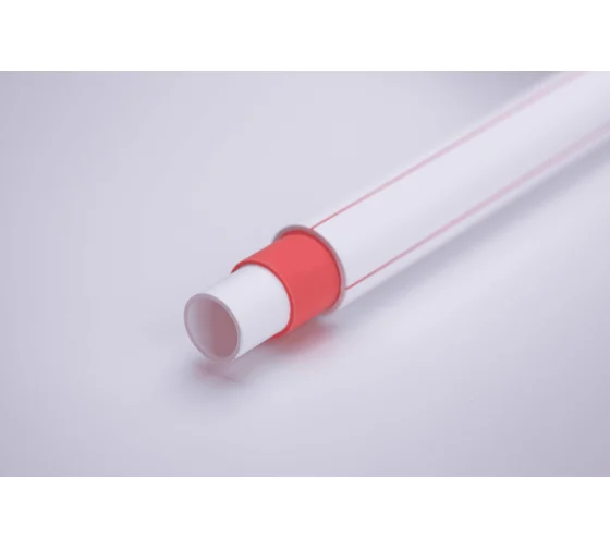 Труба RIIFO Alba PP-R/PP-R-GF/PP-R PN 20 SDR 7.4/S 3.2 20x2.8 отрезок 4 м белая 1100046973