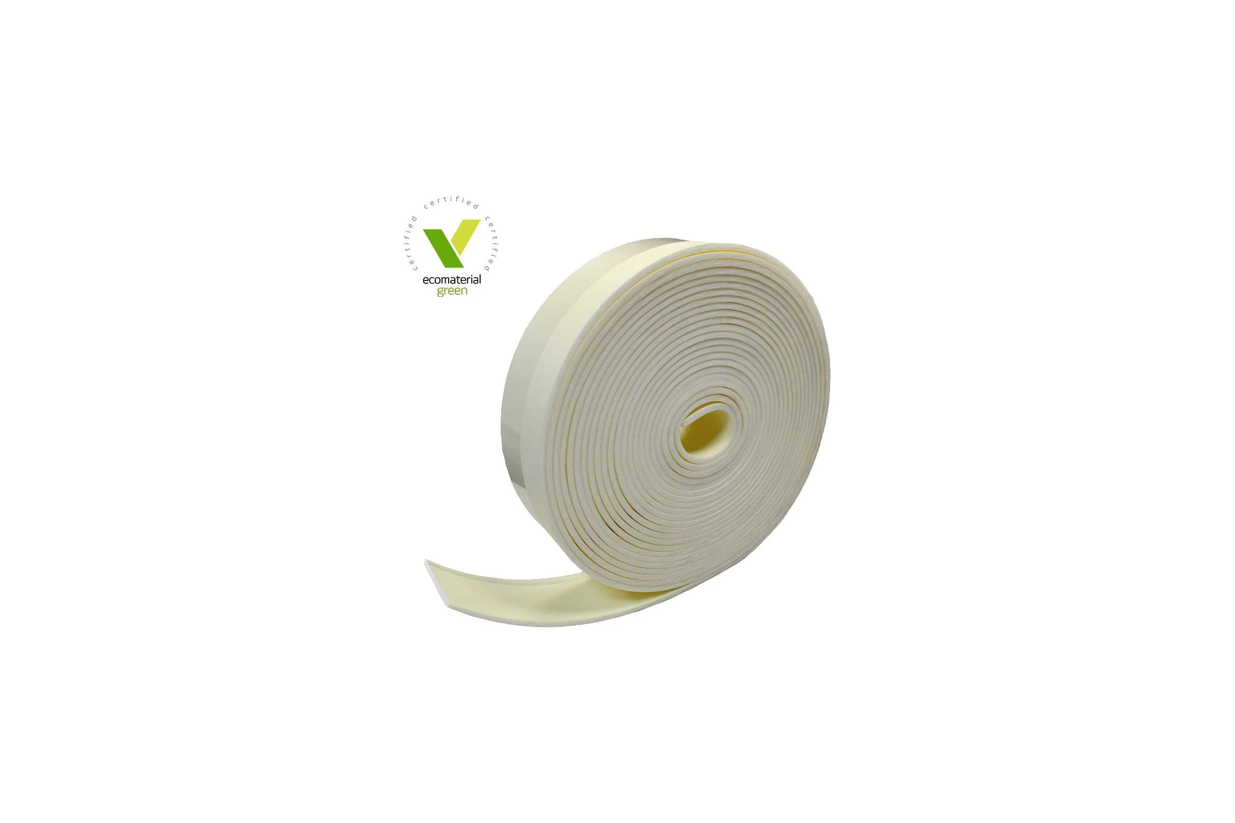 Кромочная демпферная лента с юбкой EcoHeat 0,1x12 м 4690642027990