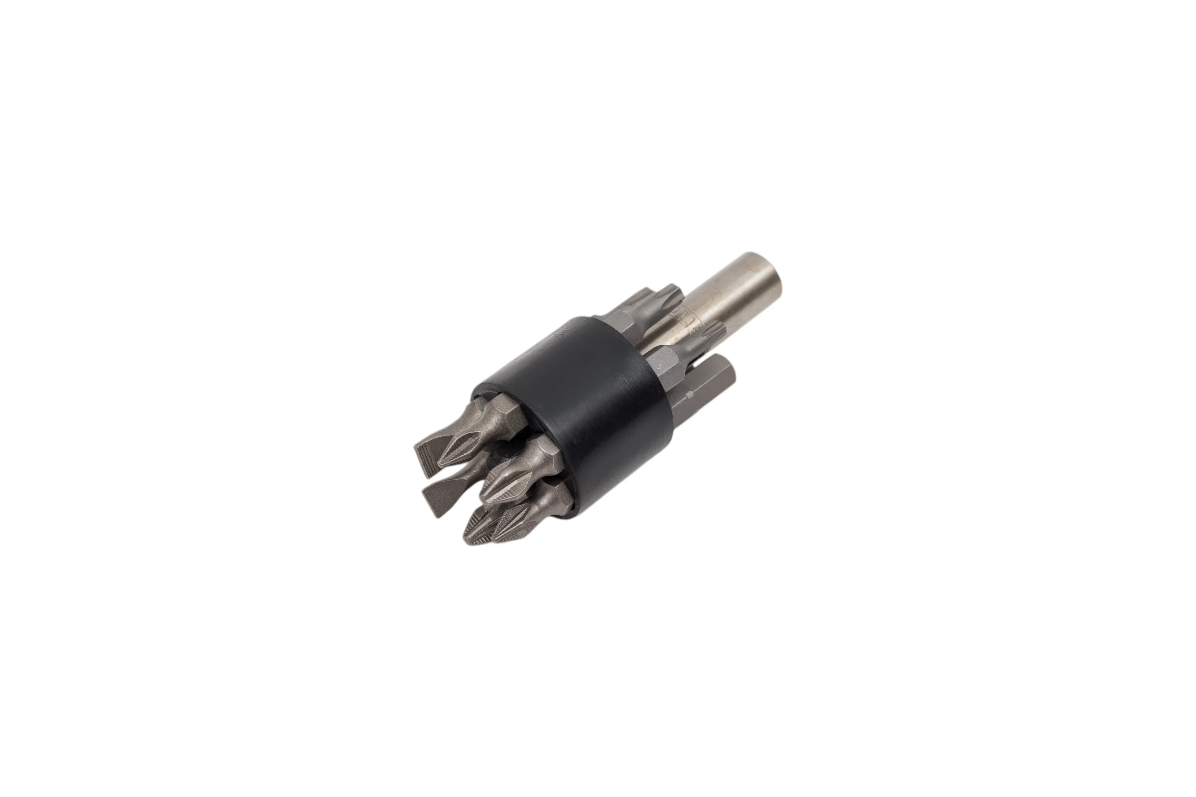 Реверсивная отвертка JETTOOLS 1/4'' с насадками 48 мм, 12 штук W-4314