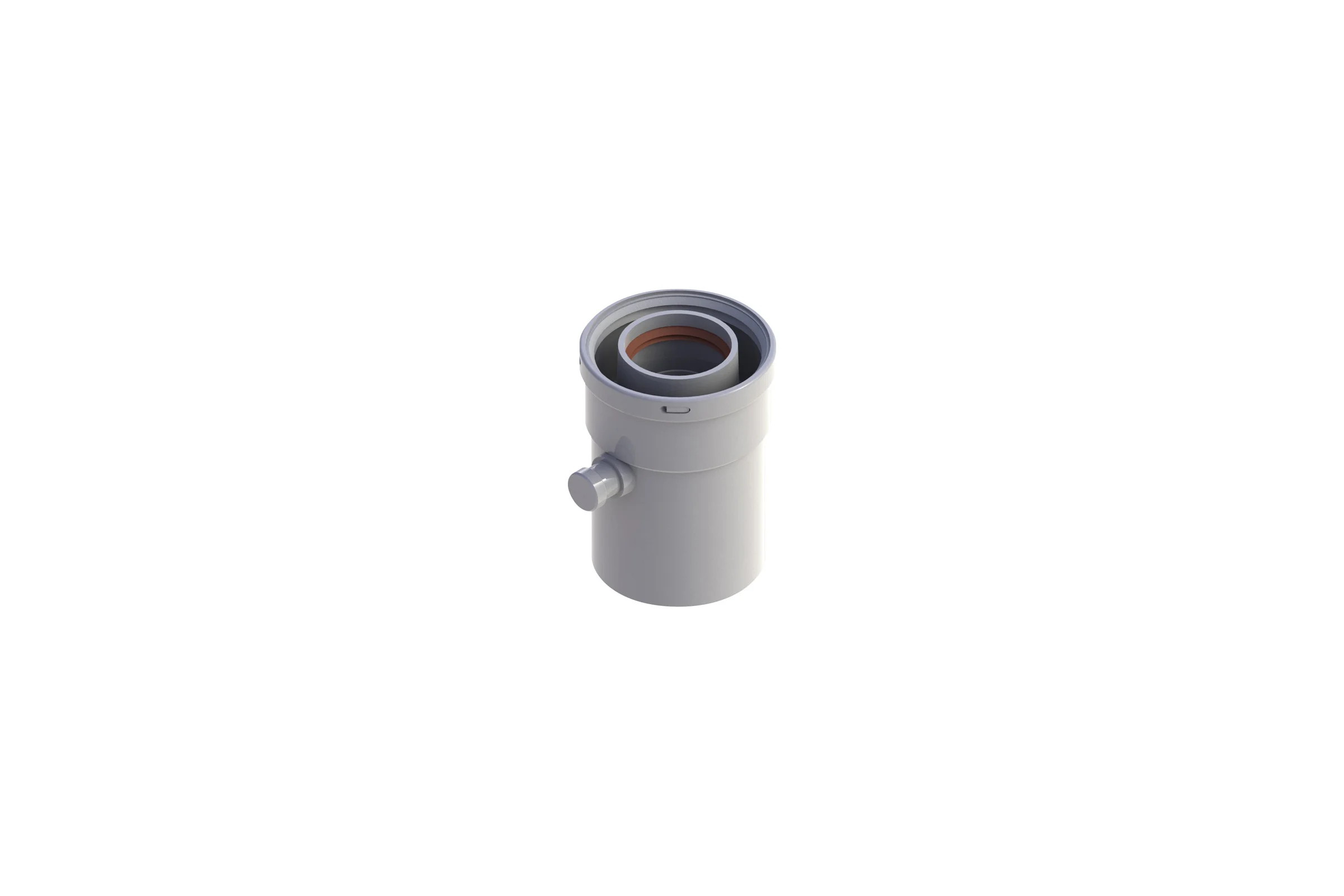Конденсатоотводчик вертикальный (60/100 мм) ROYAL THERMO НС 0085602