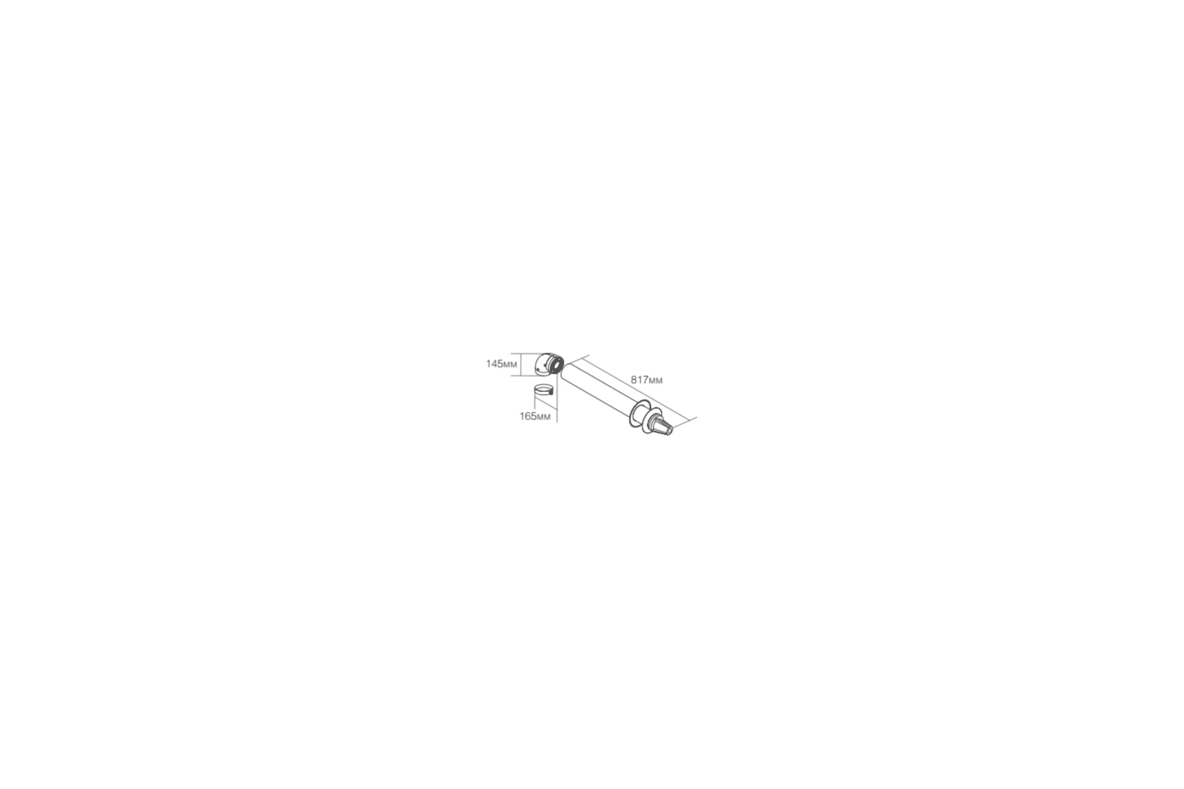 Коаксиальный комплект ROYAL THERMO (60/100 мм) НС 0078665