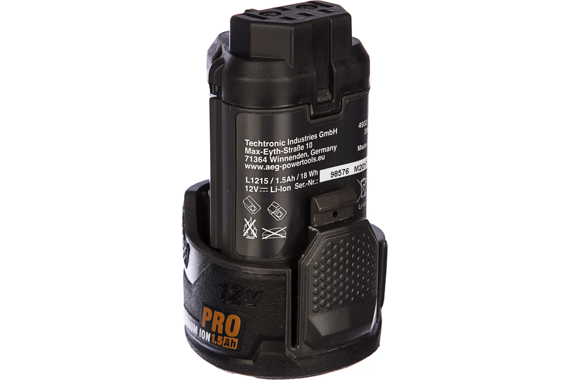 Аккумулятор L1215 Pro Li-ion (12 В; 1.5 А*ч) AEG 4932352658
