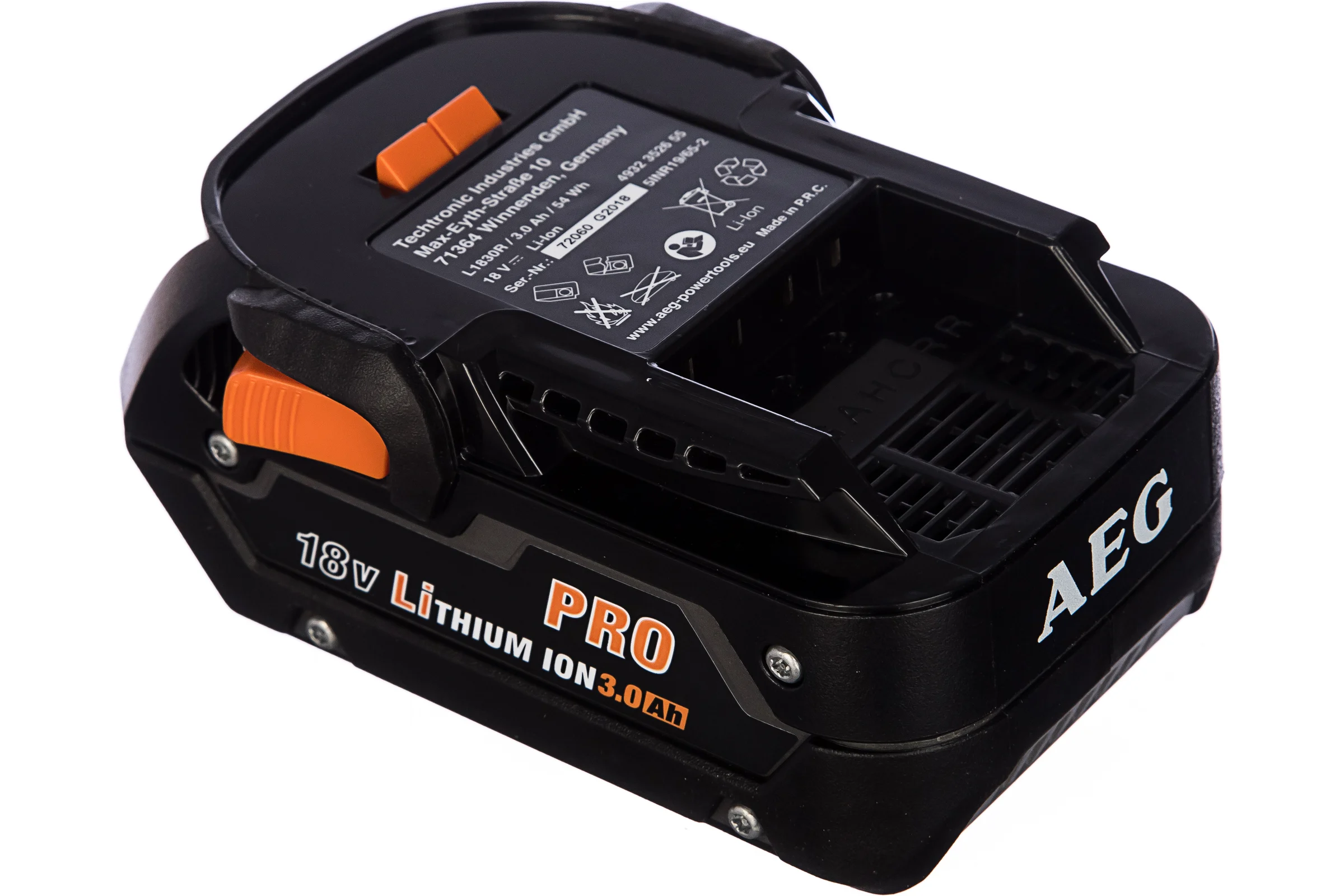 Аккумулятор L1830R (18 В; 3 A*ч; Pro Li-ion) AEG 4932352655