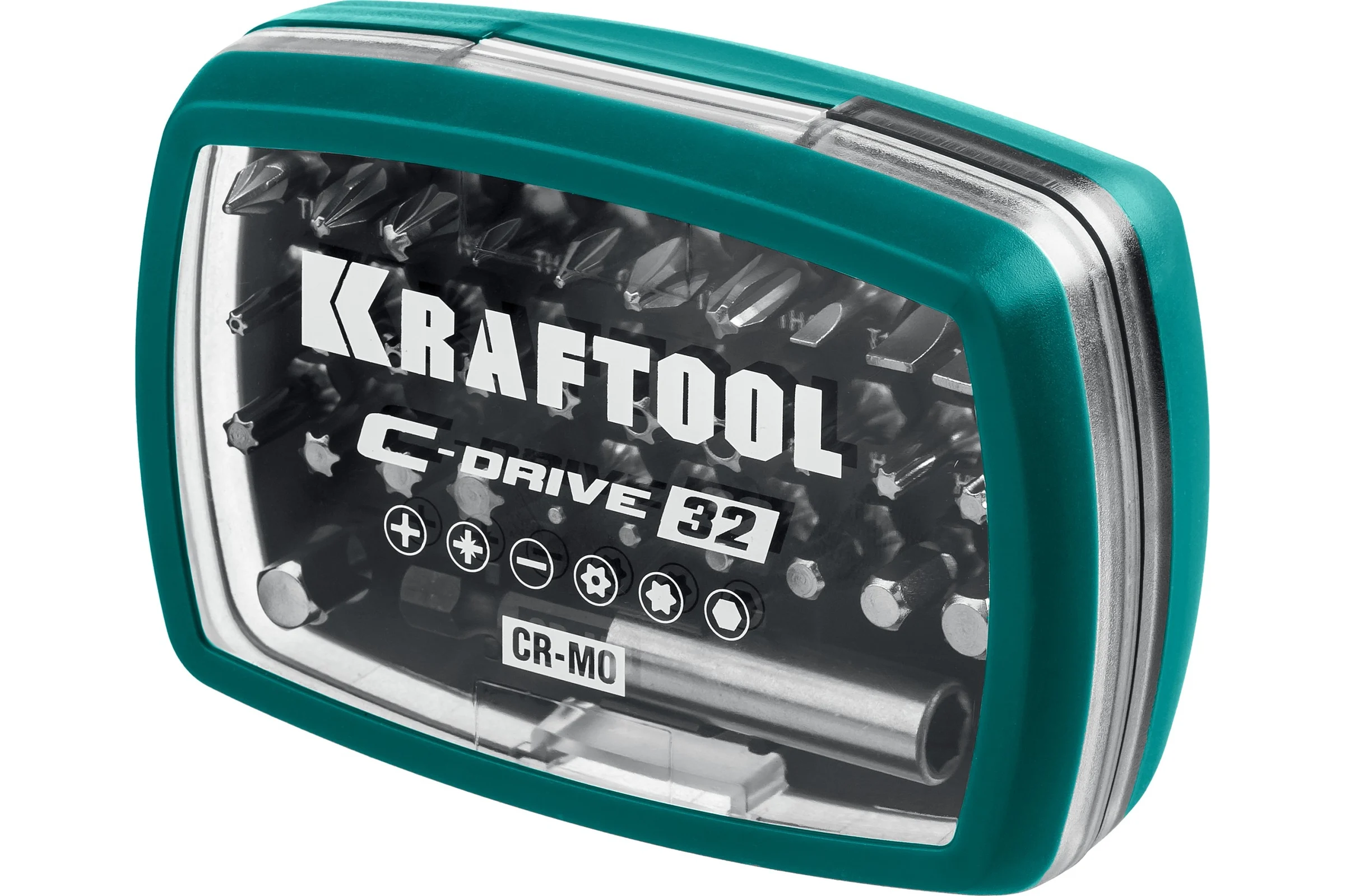 Набор многофункциональных бит KRAFTOOL C-Drive 32 32 предмета, в боксе 26067-H32
