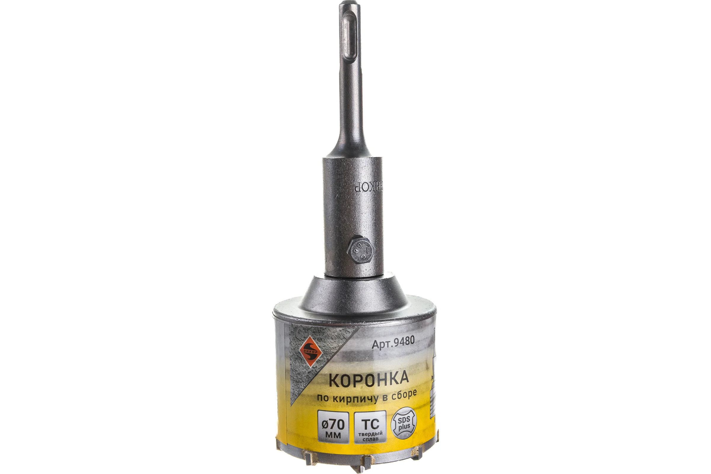 Коронка по кирпичу (70х50 мм; SDS-plus) для перфораторов Энкор 9480