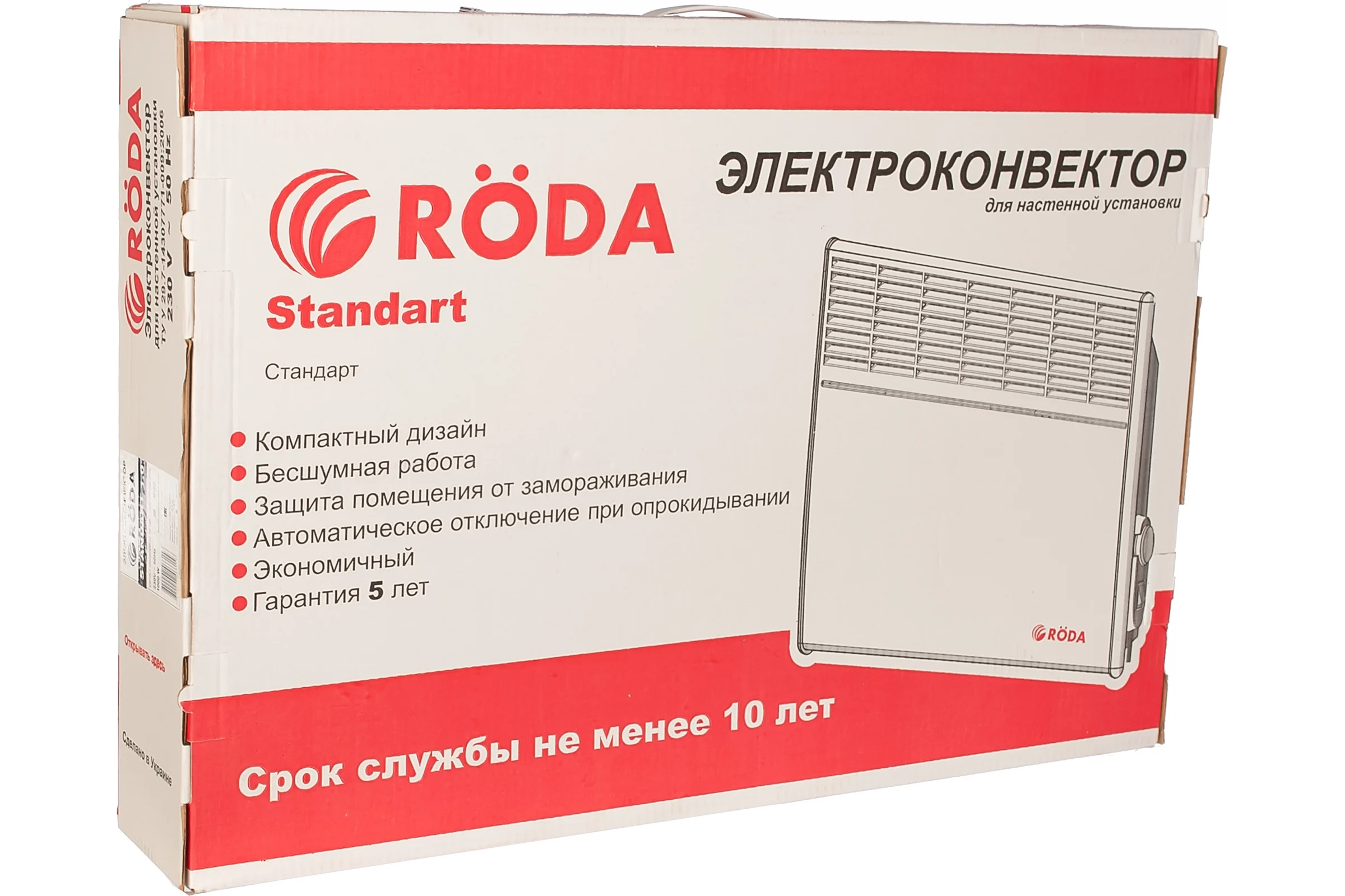 Электрический конвектор Roda Standart 1.0 000008375