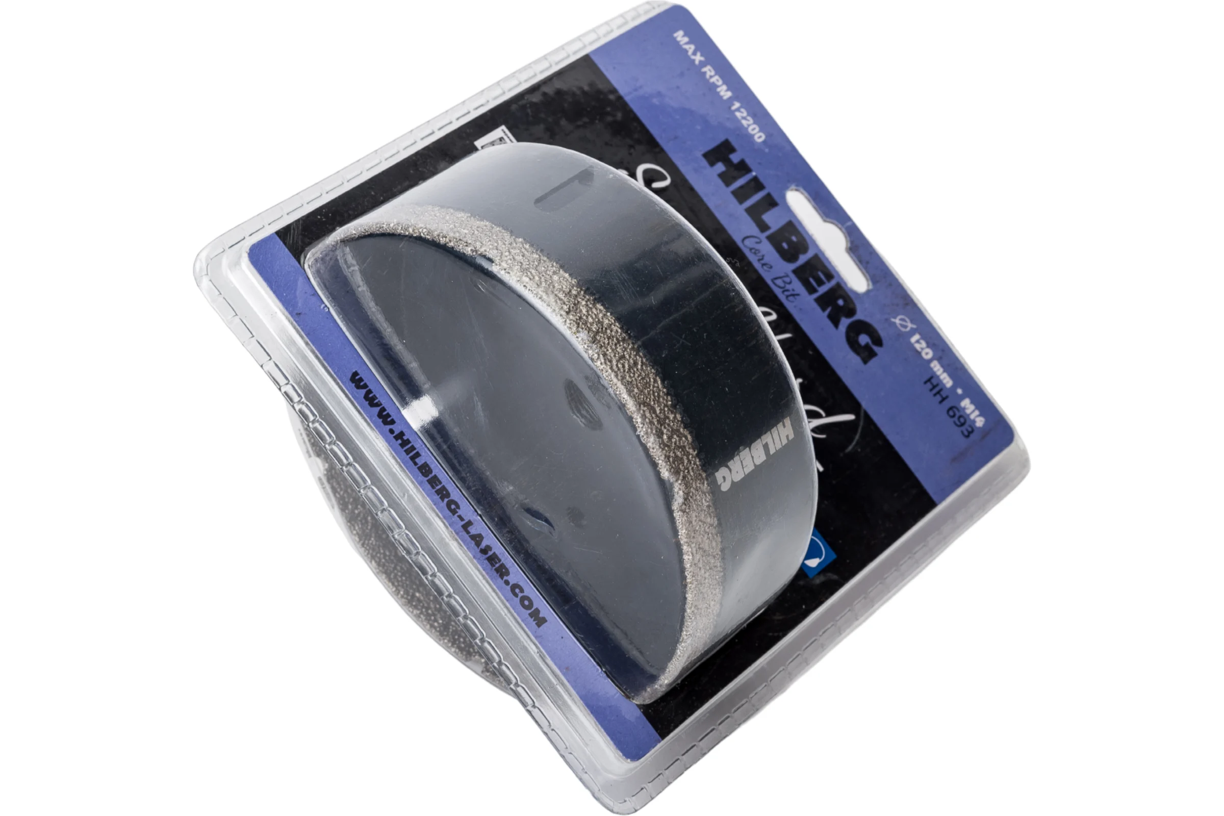 Коронка алмазная Super Hard 120 мм, M14 Hilberg HH693