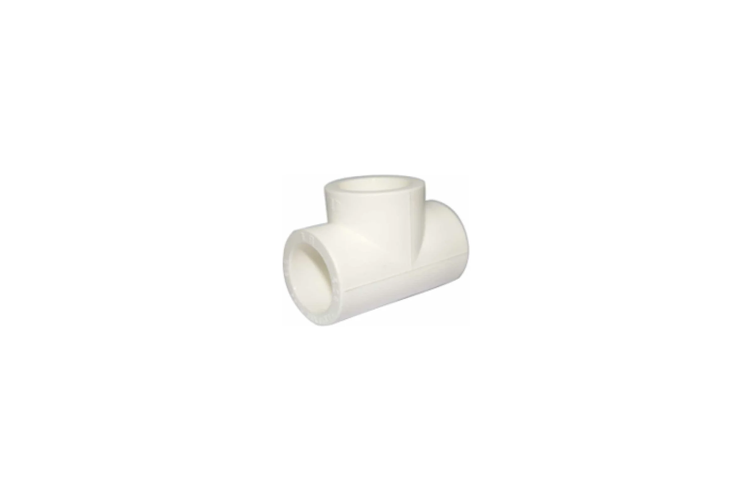 Равнопроходной тройник RIIFO Alba PP-R 40 белый 1100046789