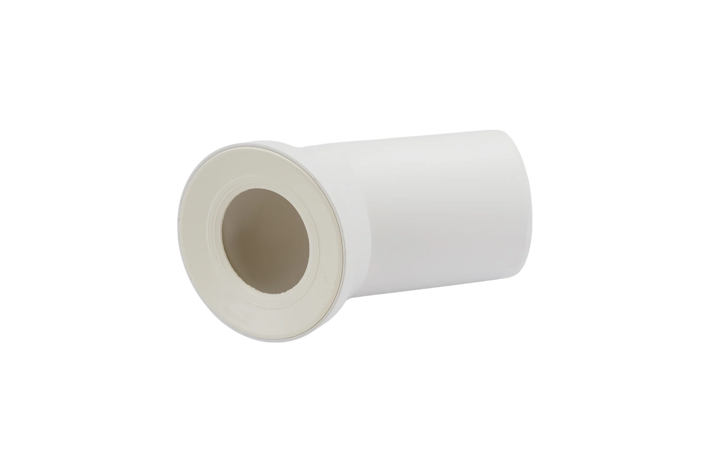 Отвод для унитаза SINIKON ПП D 110x45 (белое кольцо) PU.110045.W.R