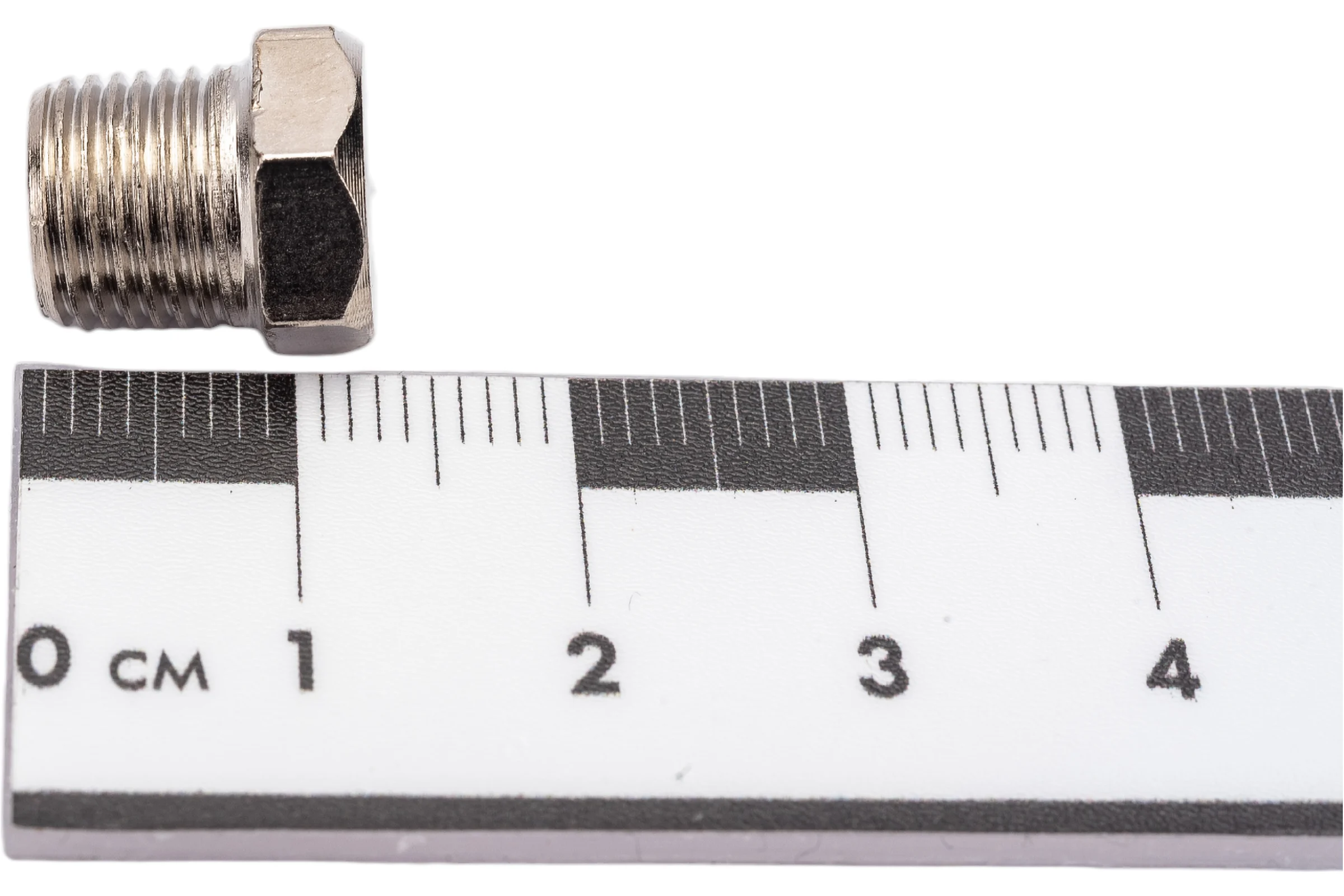 Фитинг заглушка PI TOOLS FZ-1/8M для труб с наружной резьбой. Арт. 7624