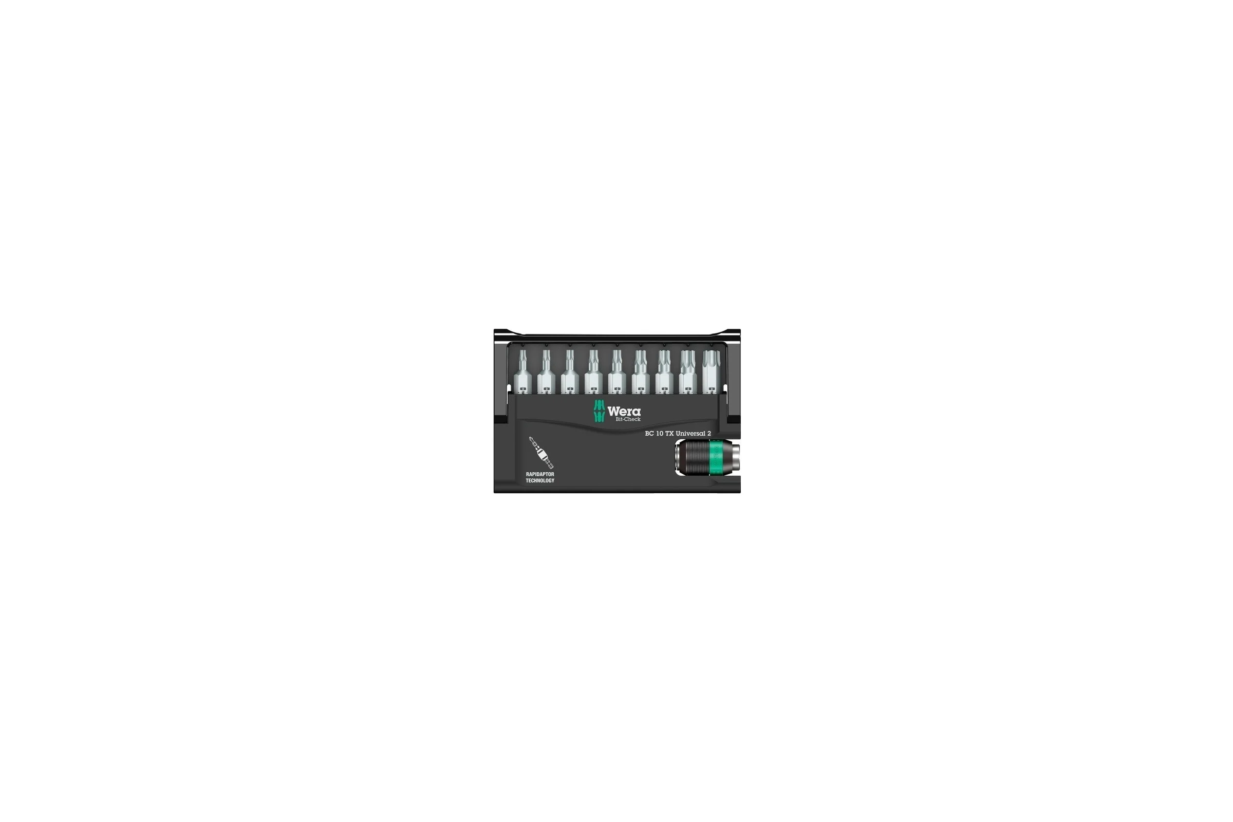 Набор бит TORX 9 шт с держателем WERA WE-057115