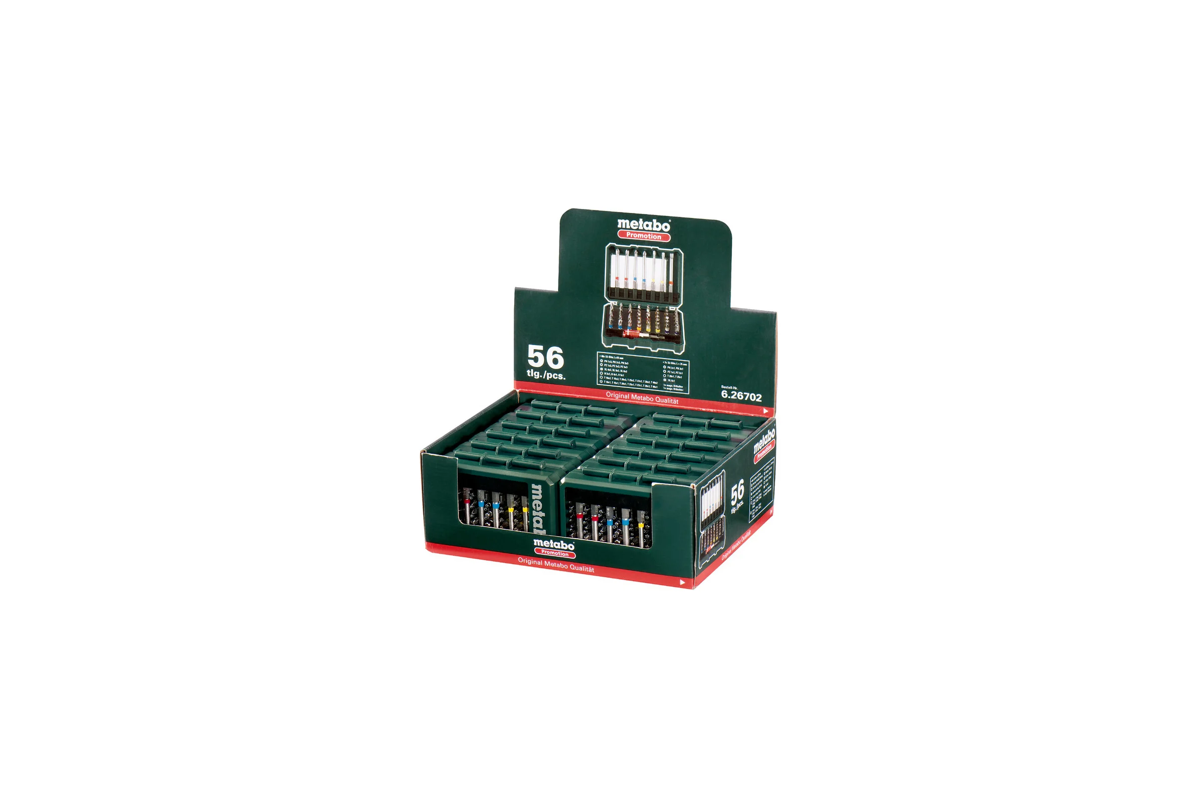 Набор бит 56 предметов Metabo 626702000
