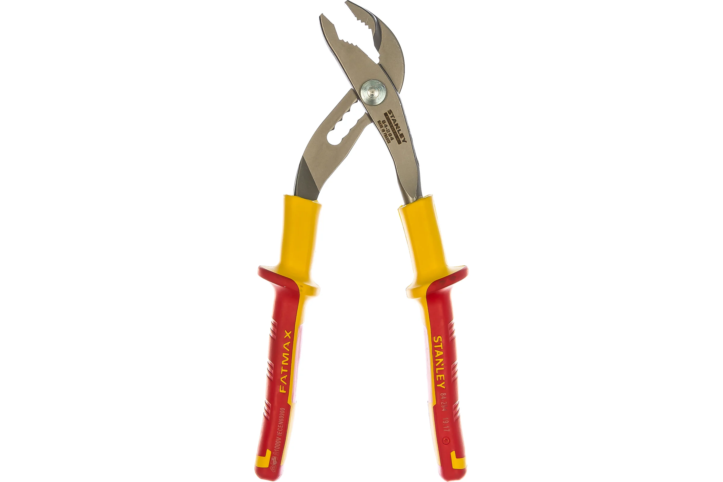 Переставные пассатижи 255 мм STANLEY MaxSteel VDE 1000V 0-84-294