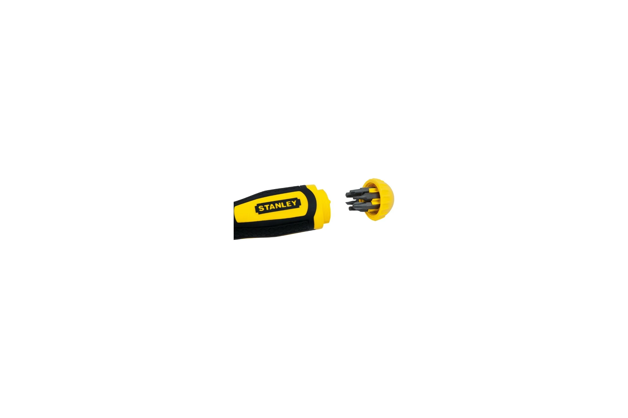 Отвертка с храповым механизмом в комплекте с 20-тью вставками Stanley Multibit STHT0-62574 0-62-574