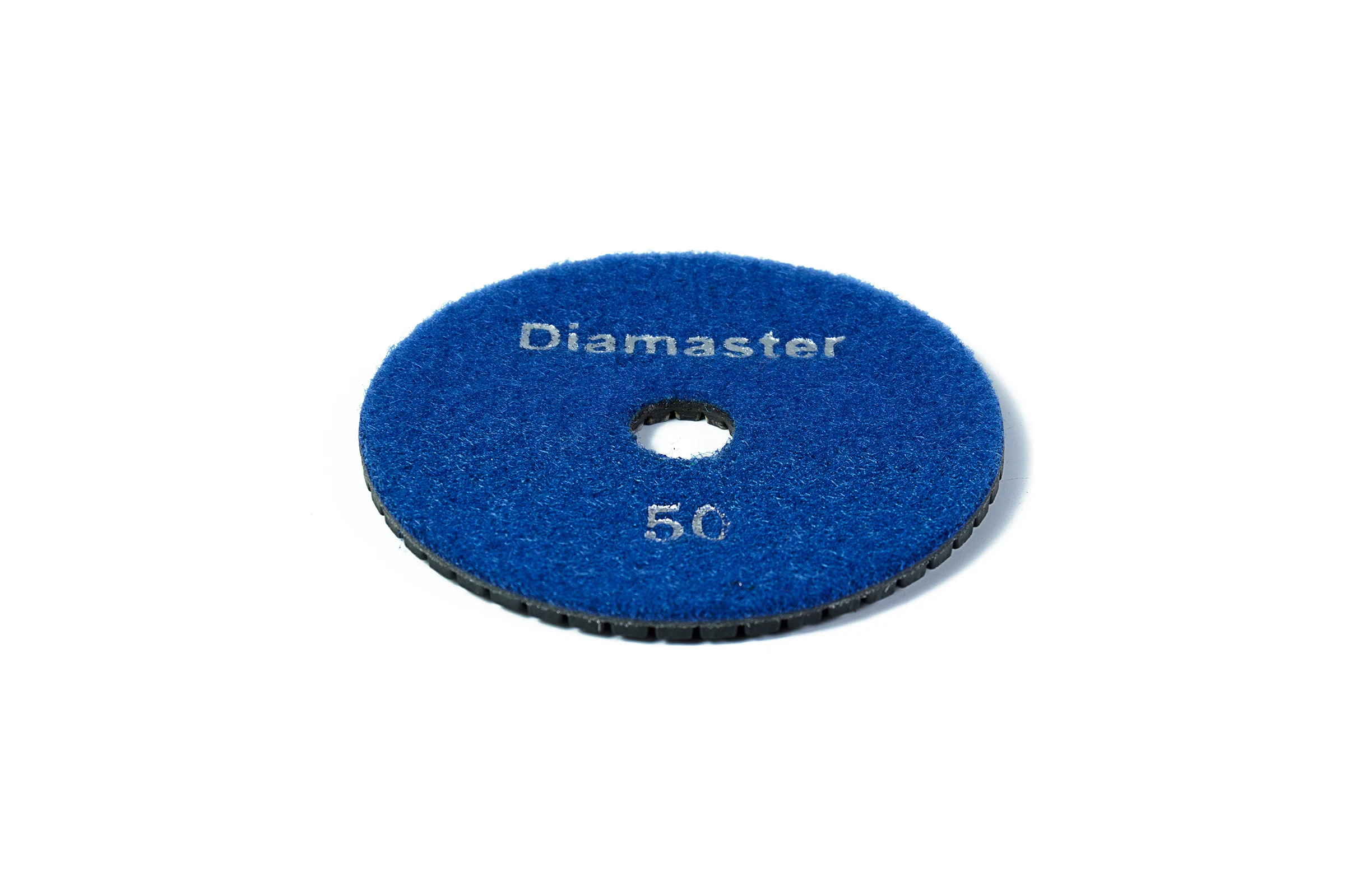 Круг алмазный по бетону АГШК 100х2 мм, №50, синий, для мокрой шлифовки Diamaster 000.120.8146