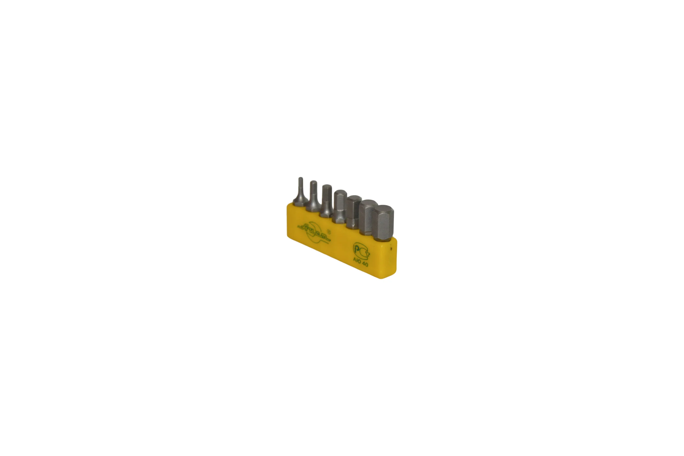 Набор бит шестигранных HEX 7 шт, HEX2-HEX8, 1/4" 10106007H AIST 00-00025987