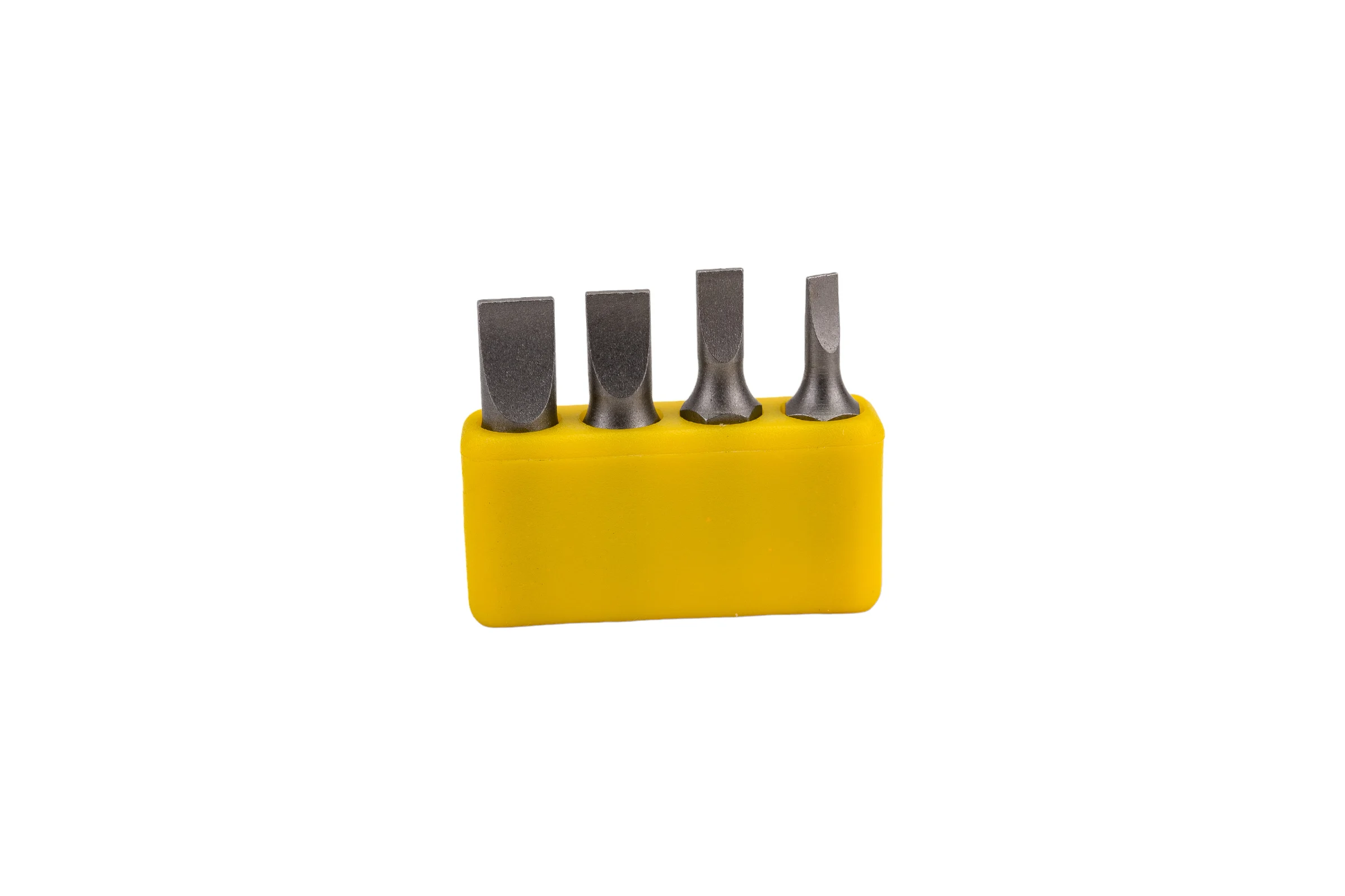 Набор бит шлицевых SL 4 шт, SL3-SL6.5, 1/4" 10106004S AIST 00-00025983