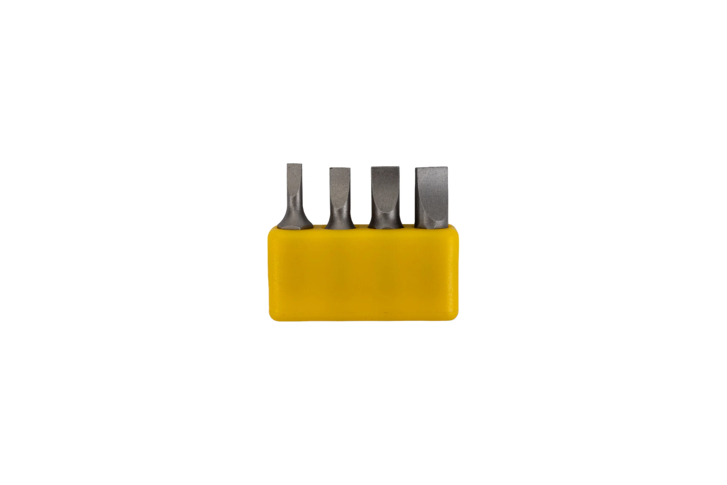 Набор бит шлицевых SL 4 шт, SL3-SL6.5, 1/4" 10106004S AIST 00-00025983