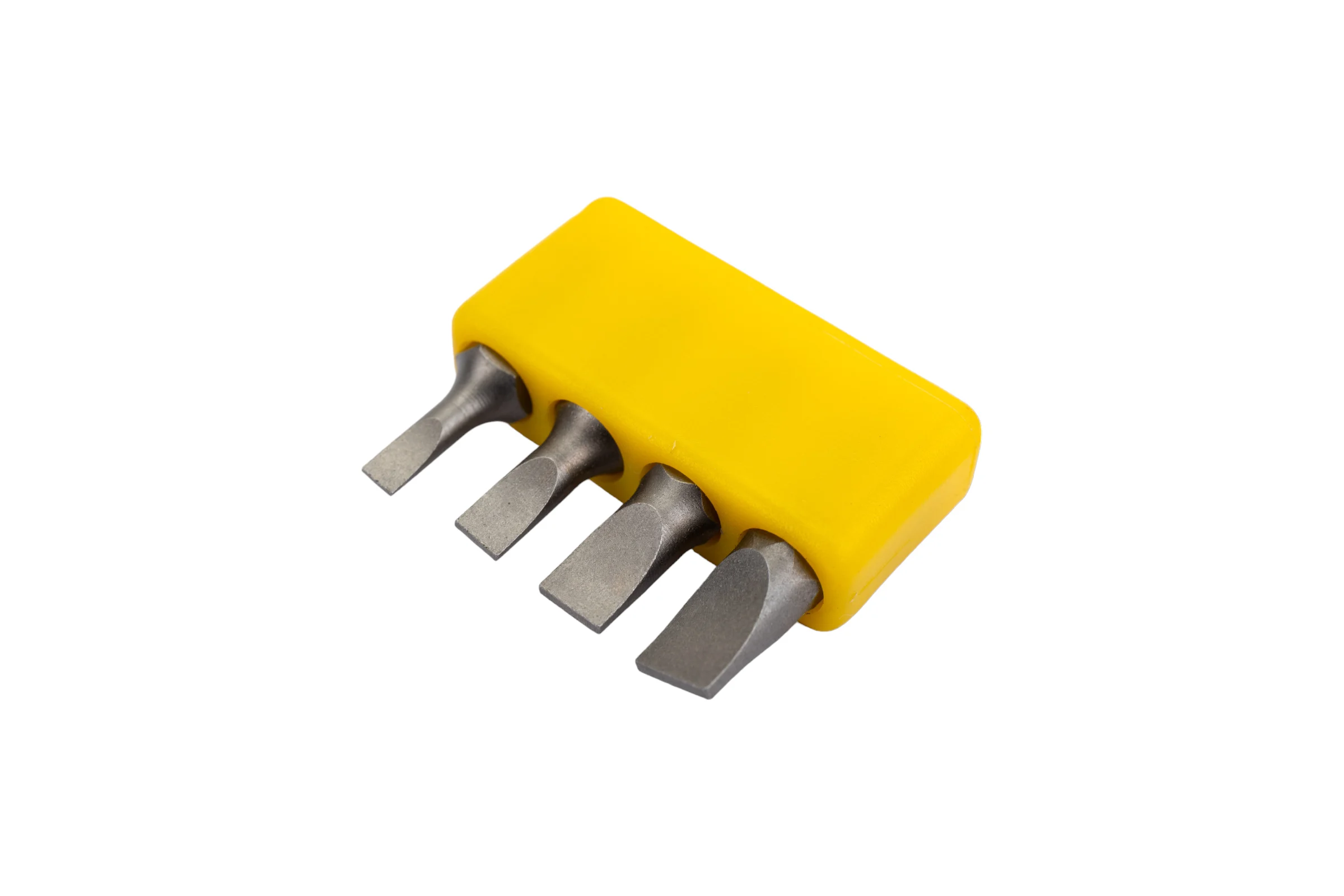 Набор бит шлицевых SL 4 шт, SL3-SL6.5, 1/4" 10106004S AIST 00-00025983