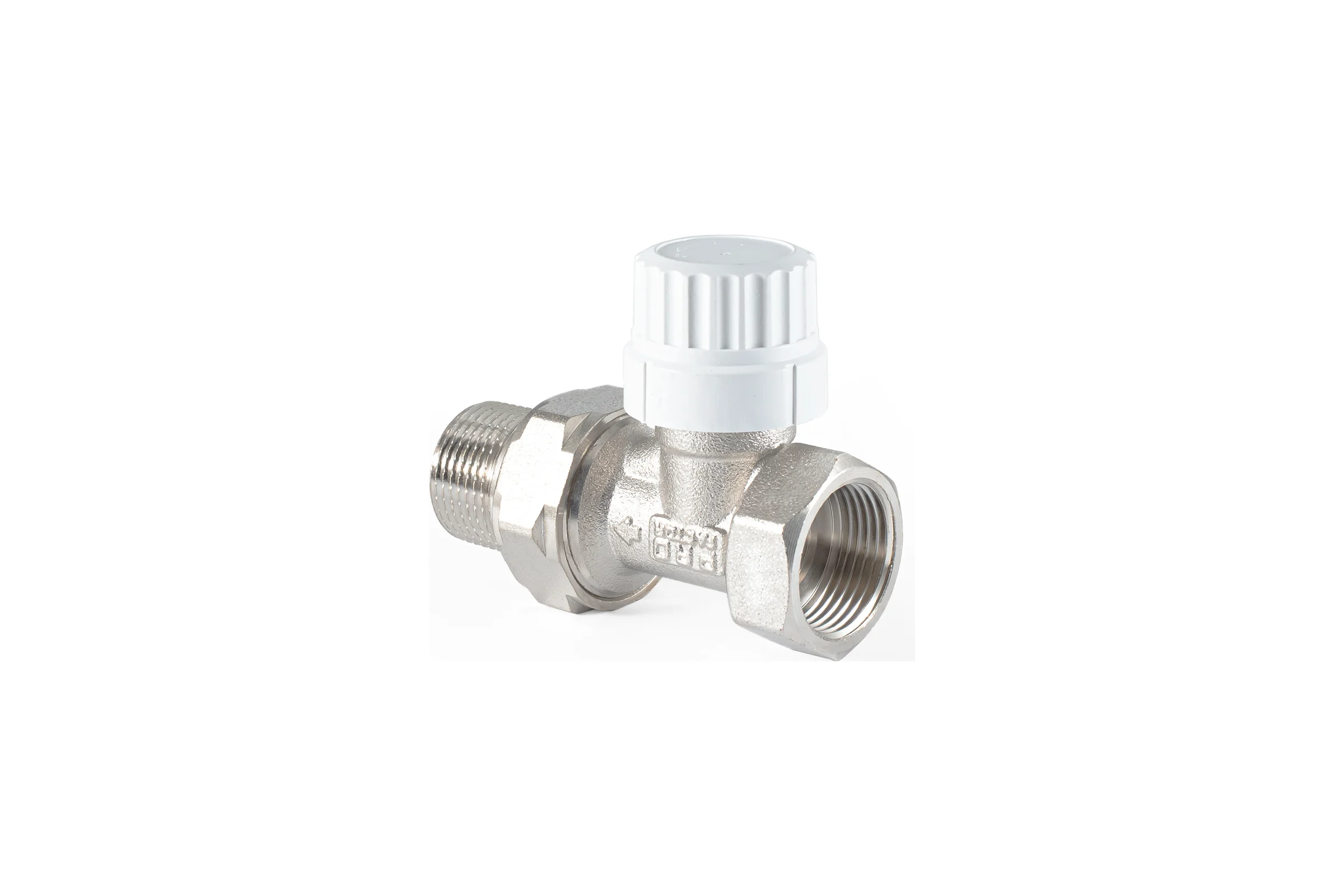 Термостатический клапан радиатора PROFACTOR прямой, с преднастройкой, 3/4 PF RVT 981